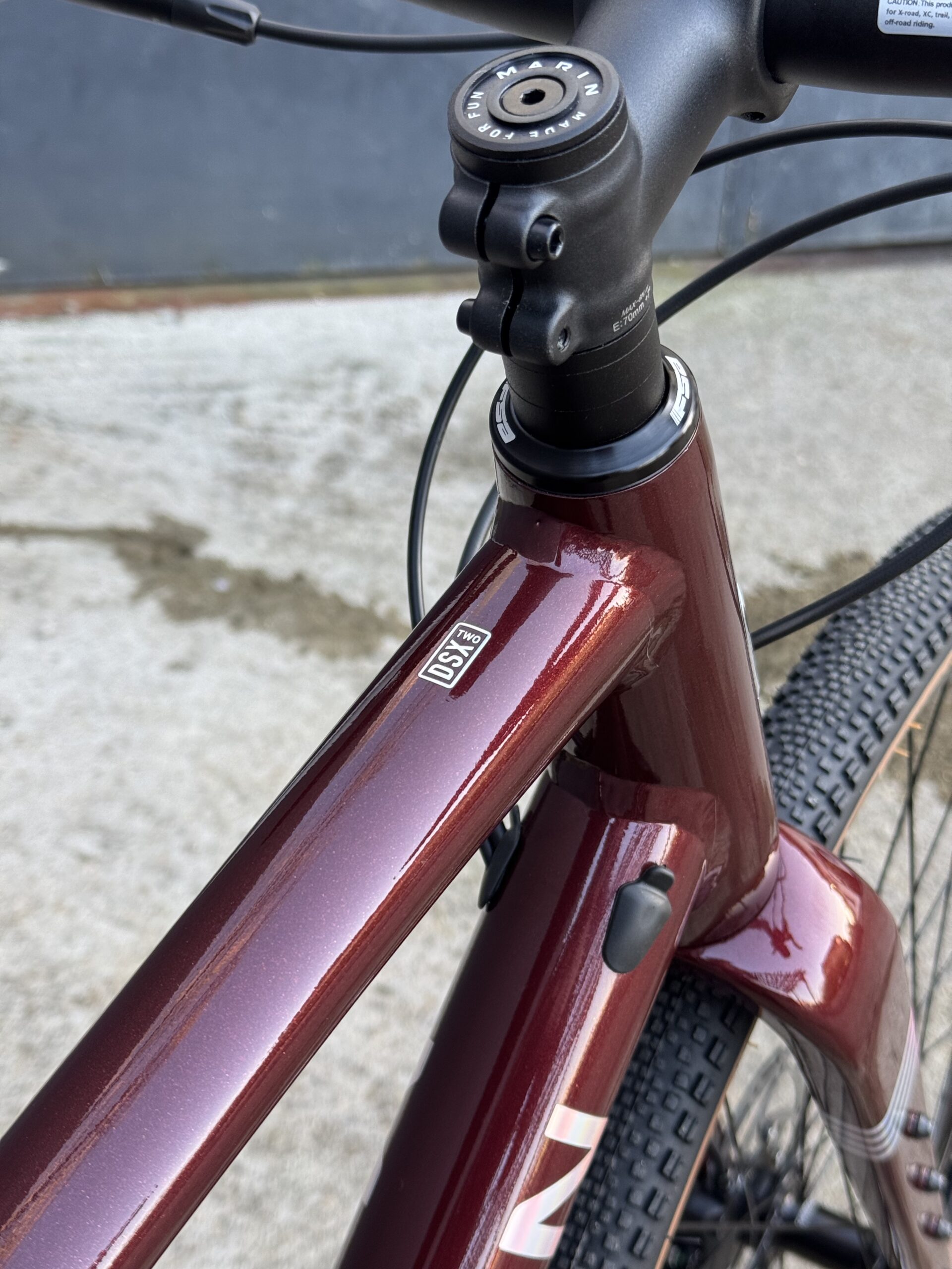 MARIN DSX 2 2024 - Rouge - Vélo Gravel guidon plat – Image 7