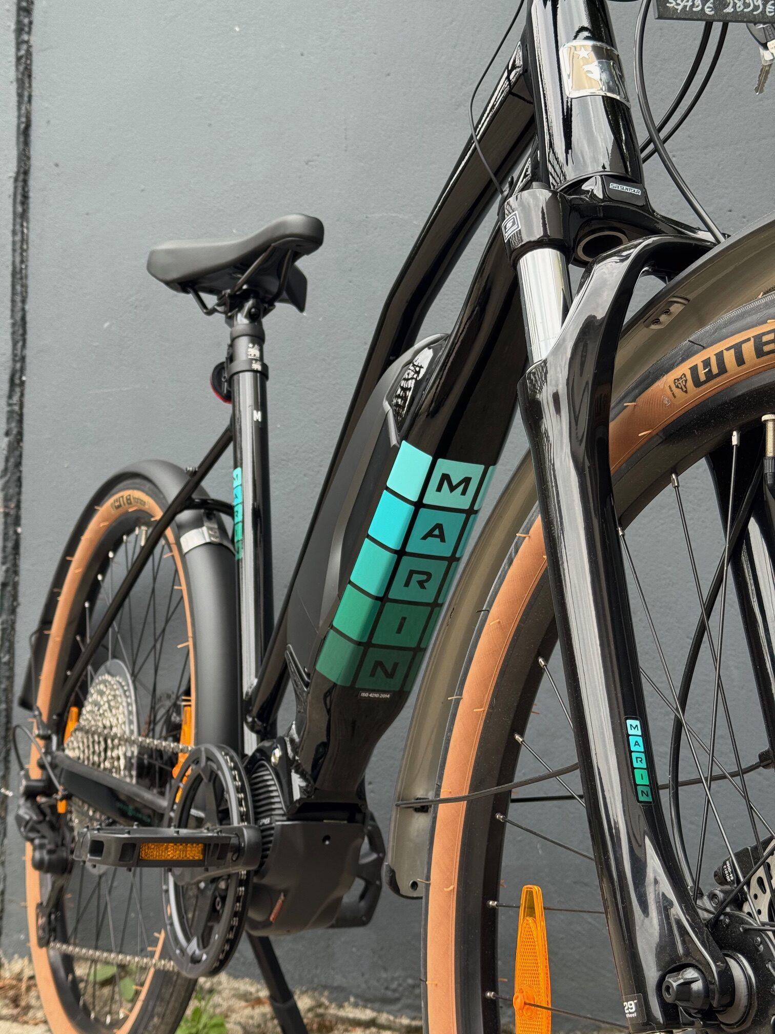 MARIN Sausalito E2 ST - Black Teal - Moteur EP6 . Batterie 504 wH – Image 2
