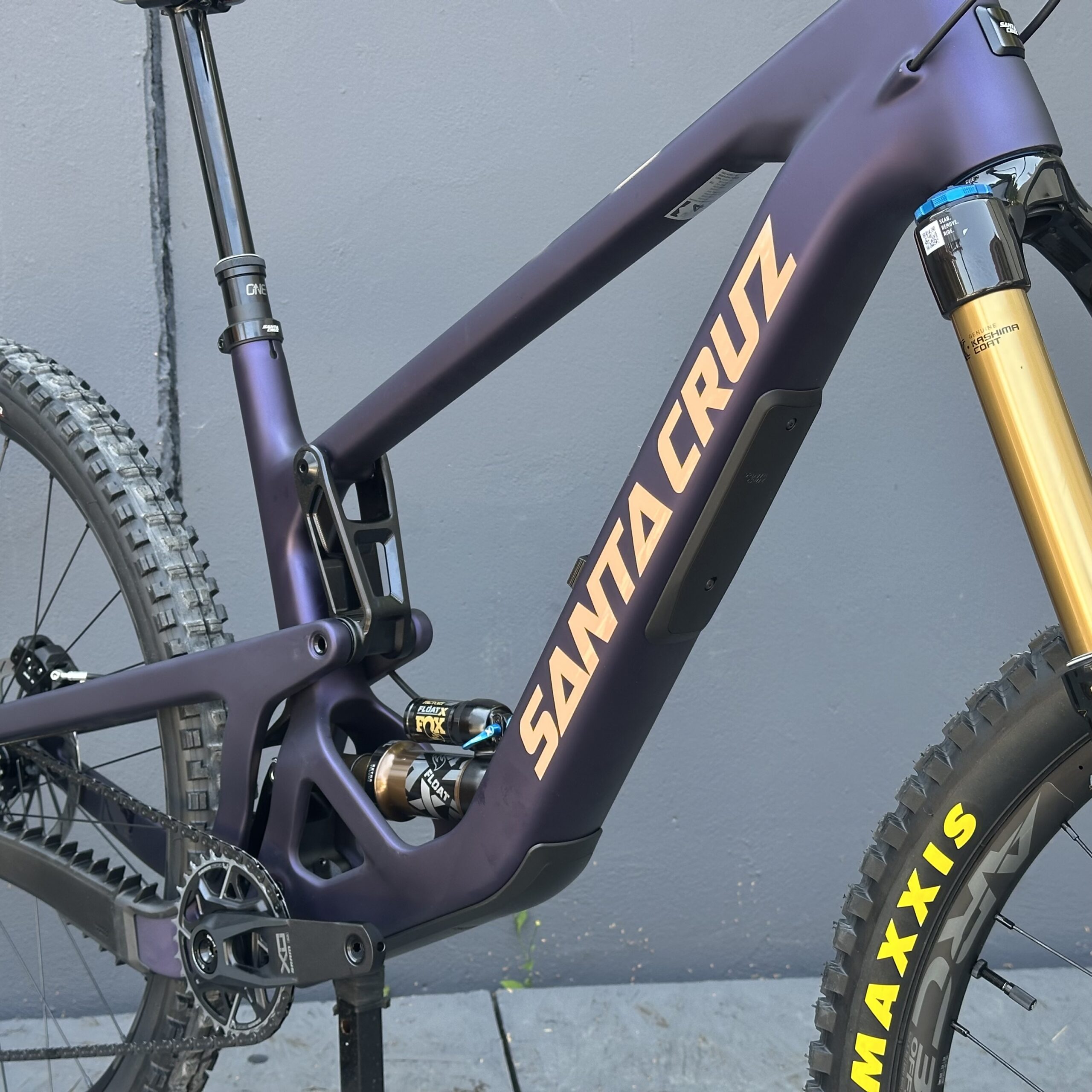 SANTA CRUZ Hightower CC 2026 | XO AXS | Matte Deep Purple – Image 3