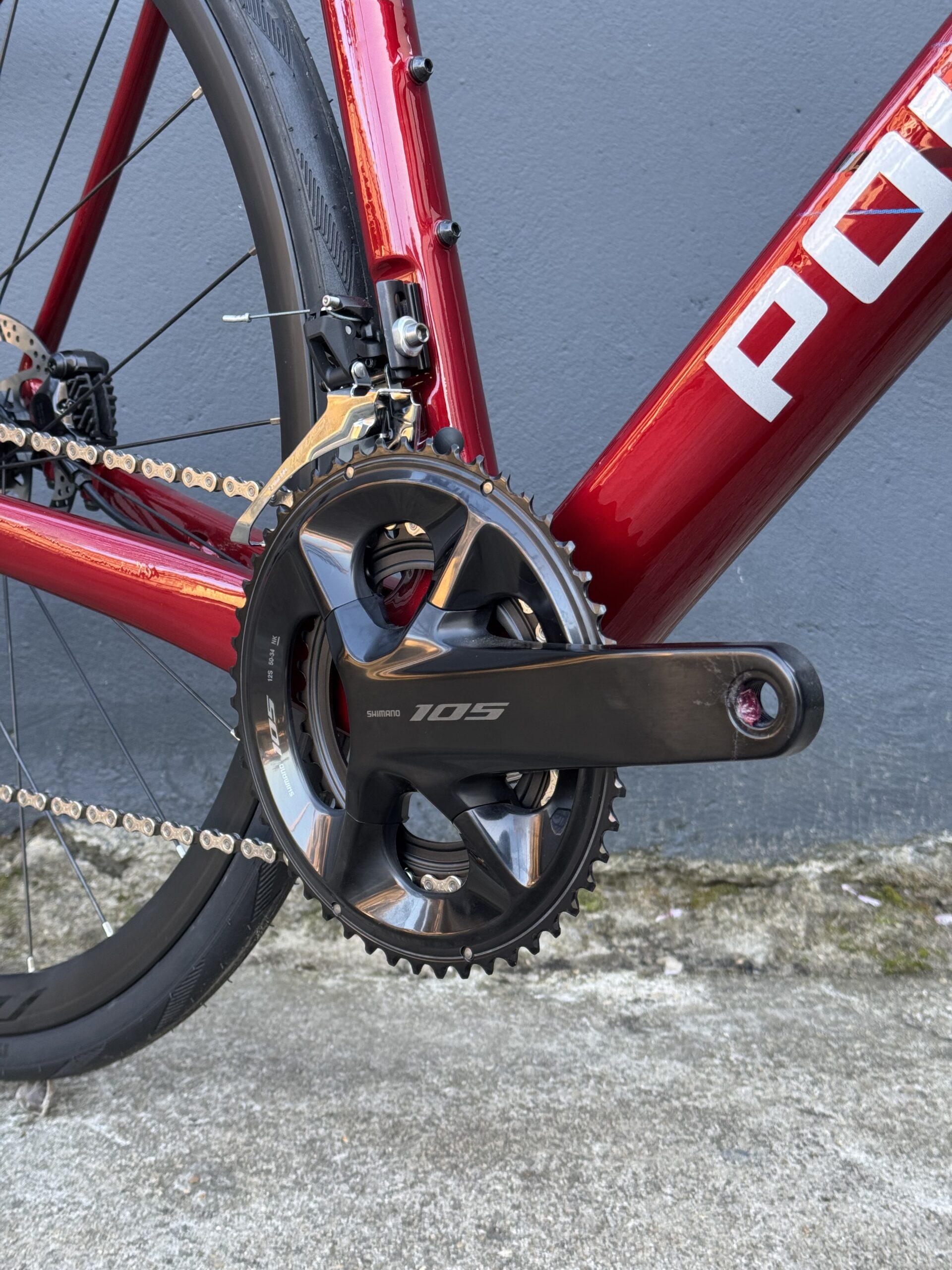 POLYGON Strattos S7D Carbon - Shimano 105 12v - Rouge – Image 7
