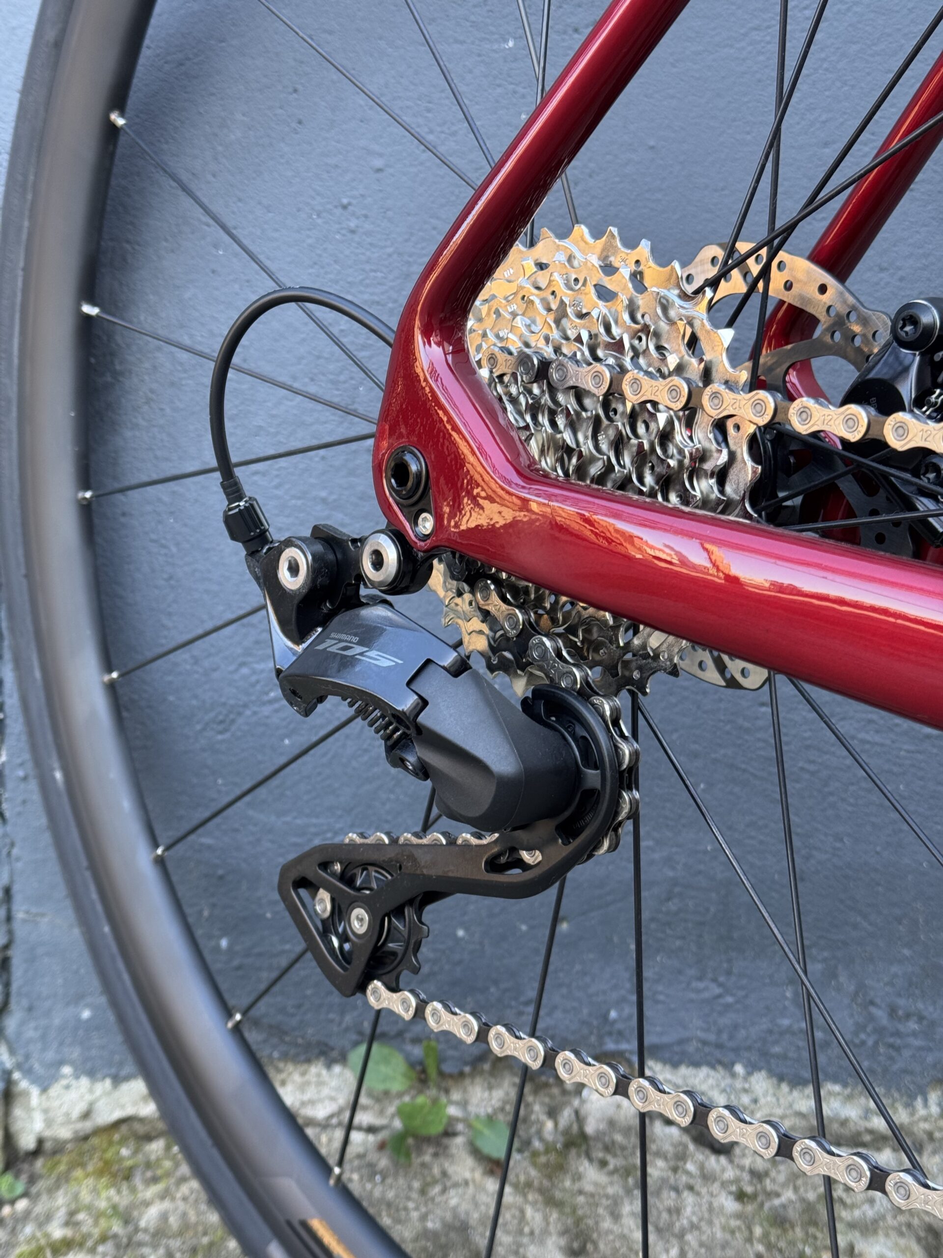 POLYGON Strattos S7D Carbon - Shimano 105 12v - Rouge – Image 8