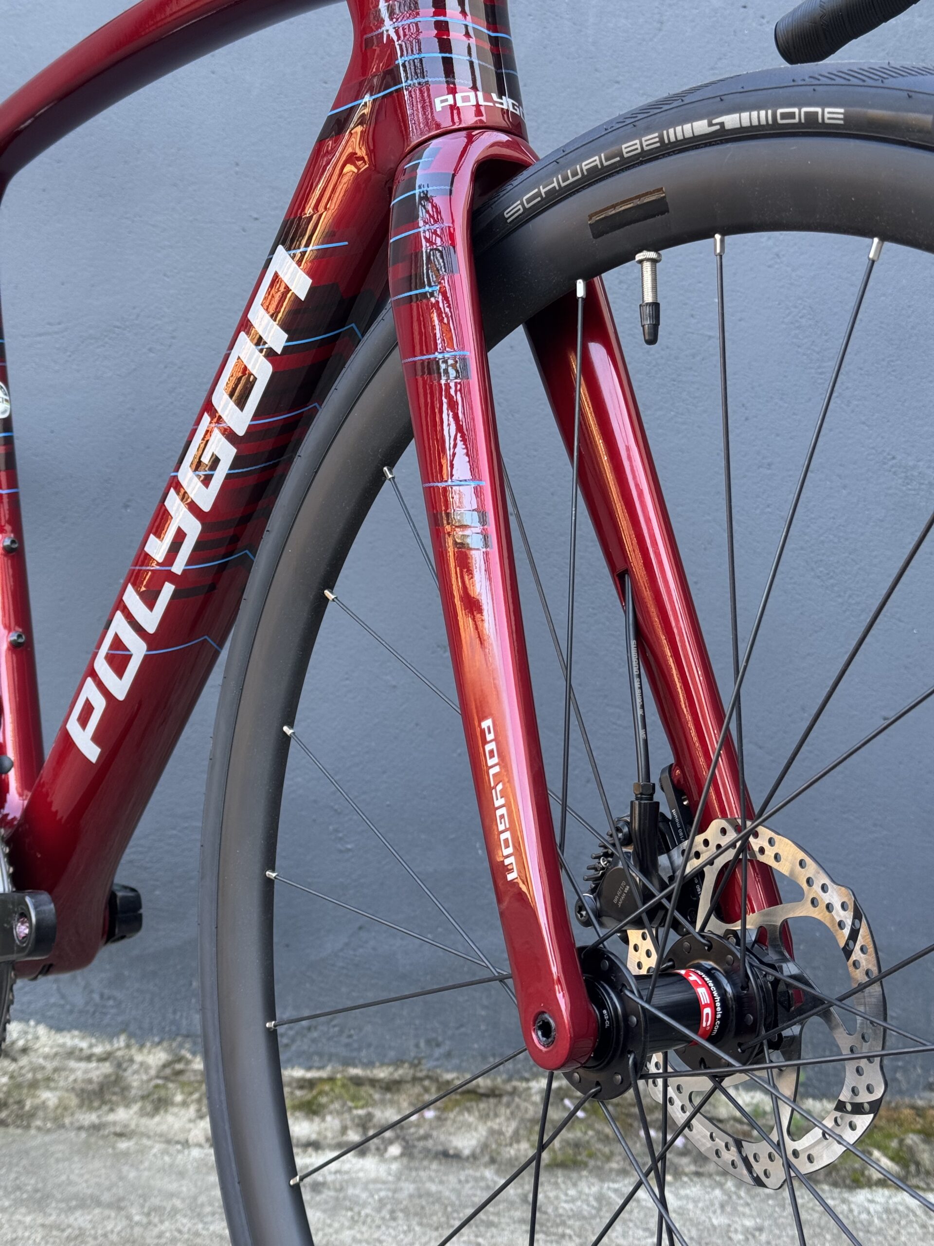 POLYGON Strattos S7D Carbon - Shimano 105 12v - Rouge – Image 3