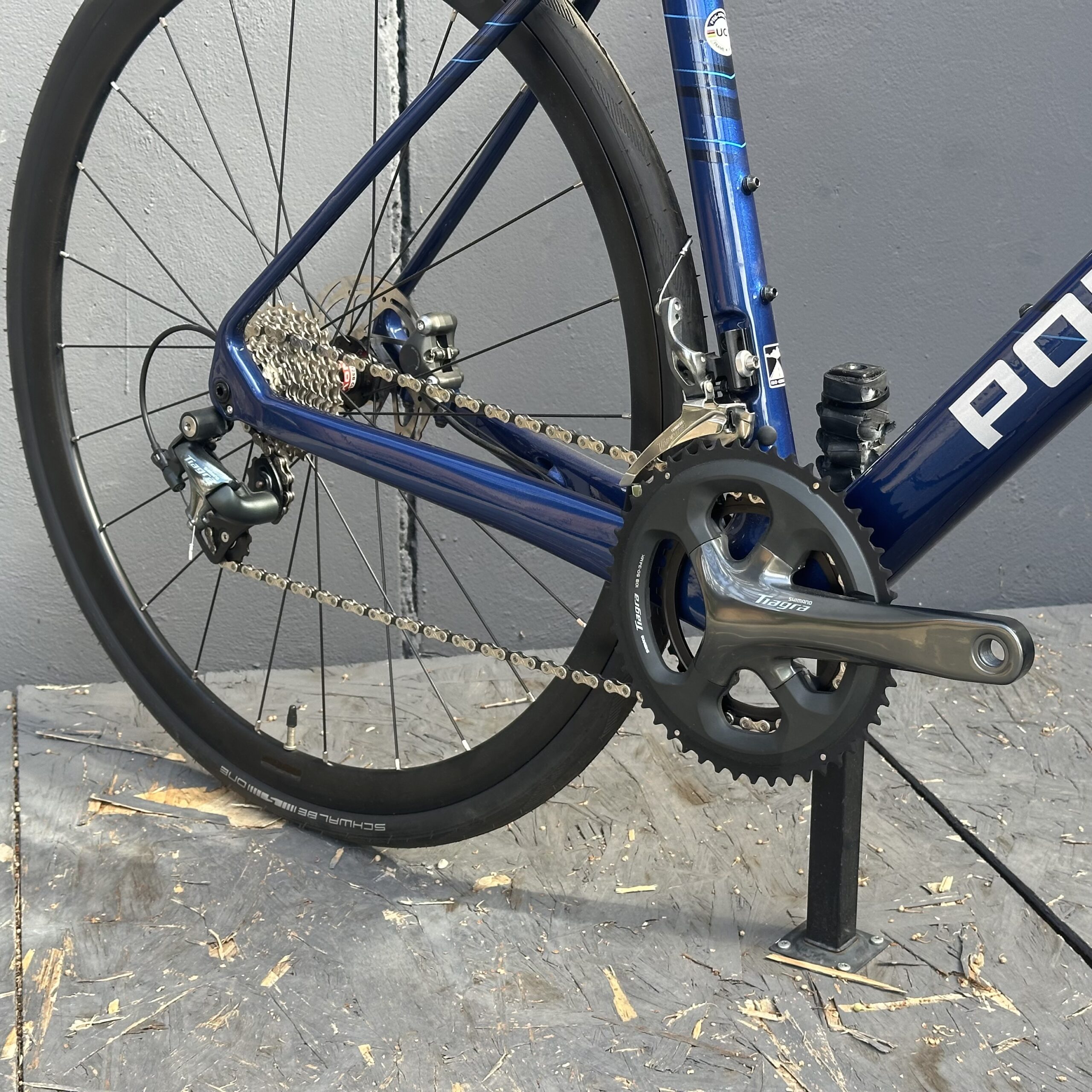 POLYGON Strattos S6D Carbon | Shimano Tiagra 2x10v | Bleu – Image 5