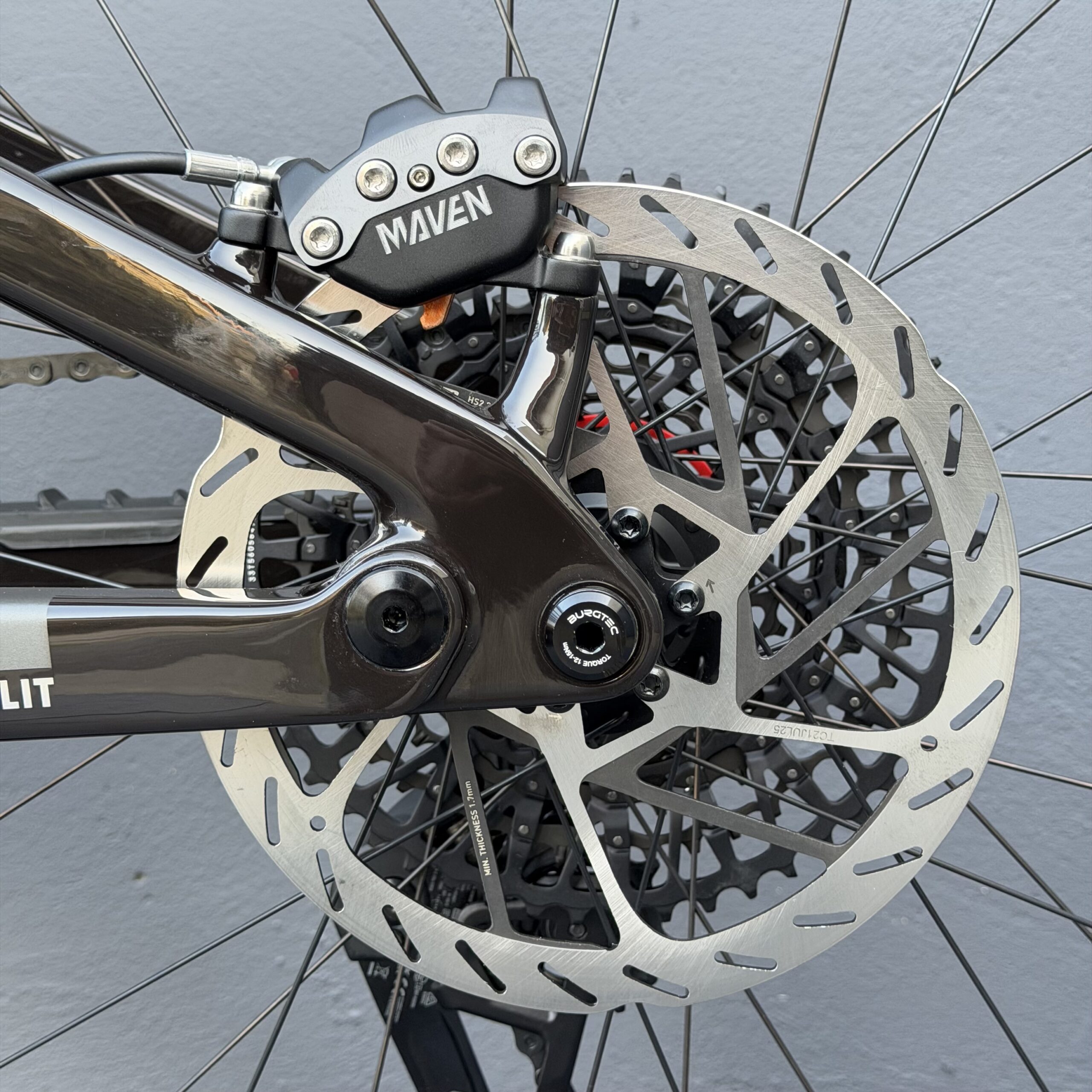 SANTA CRUZ Bullit XO AXS RSV | 2026 | Gloss Black – Image 16