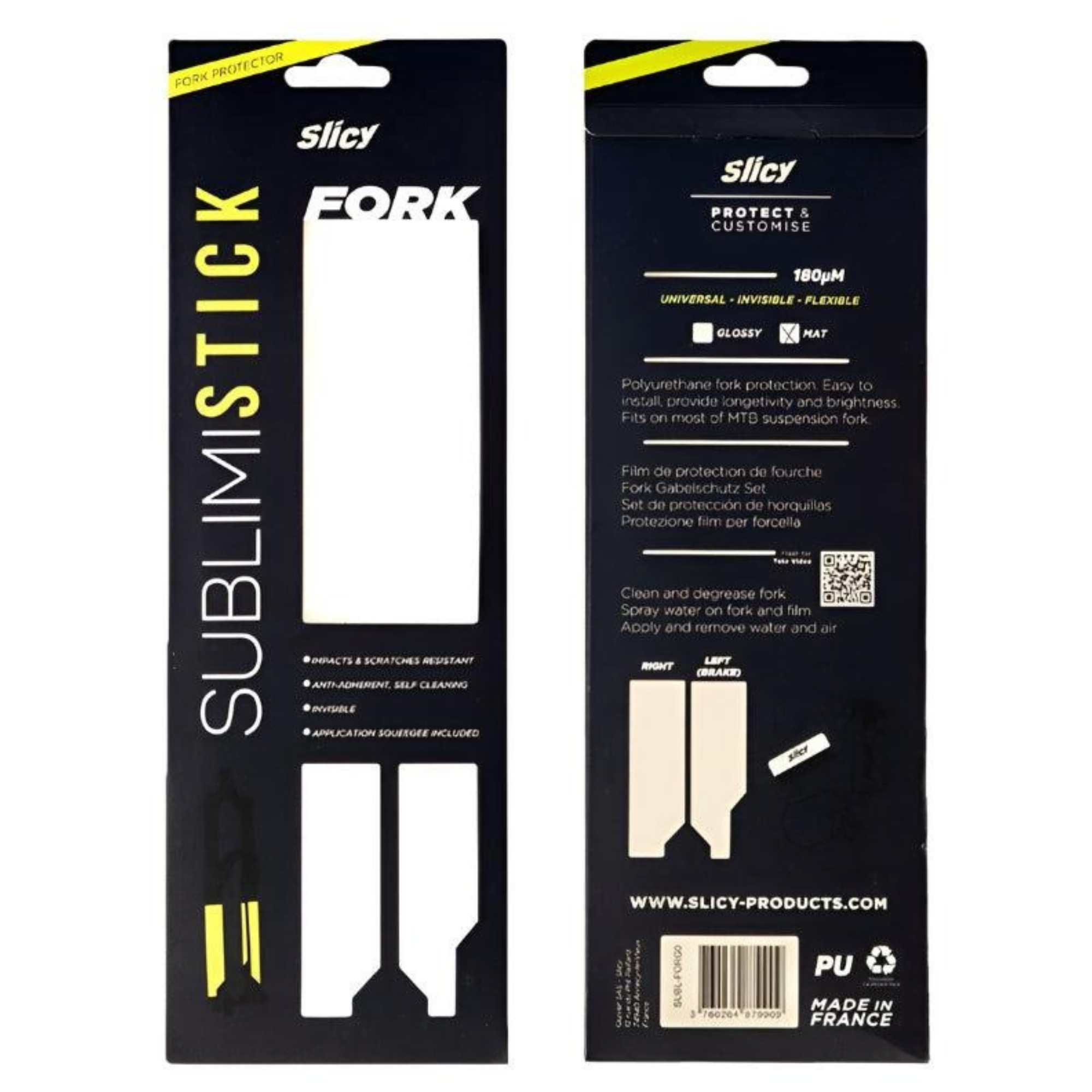 Kit protection fourche SLICY | Matte