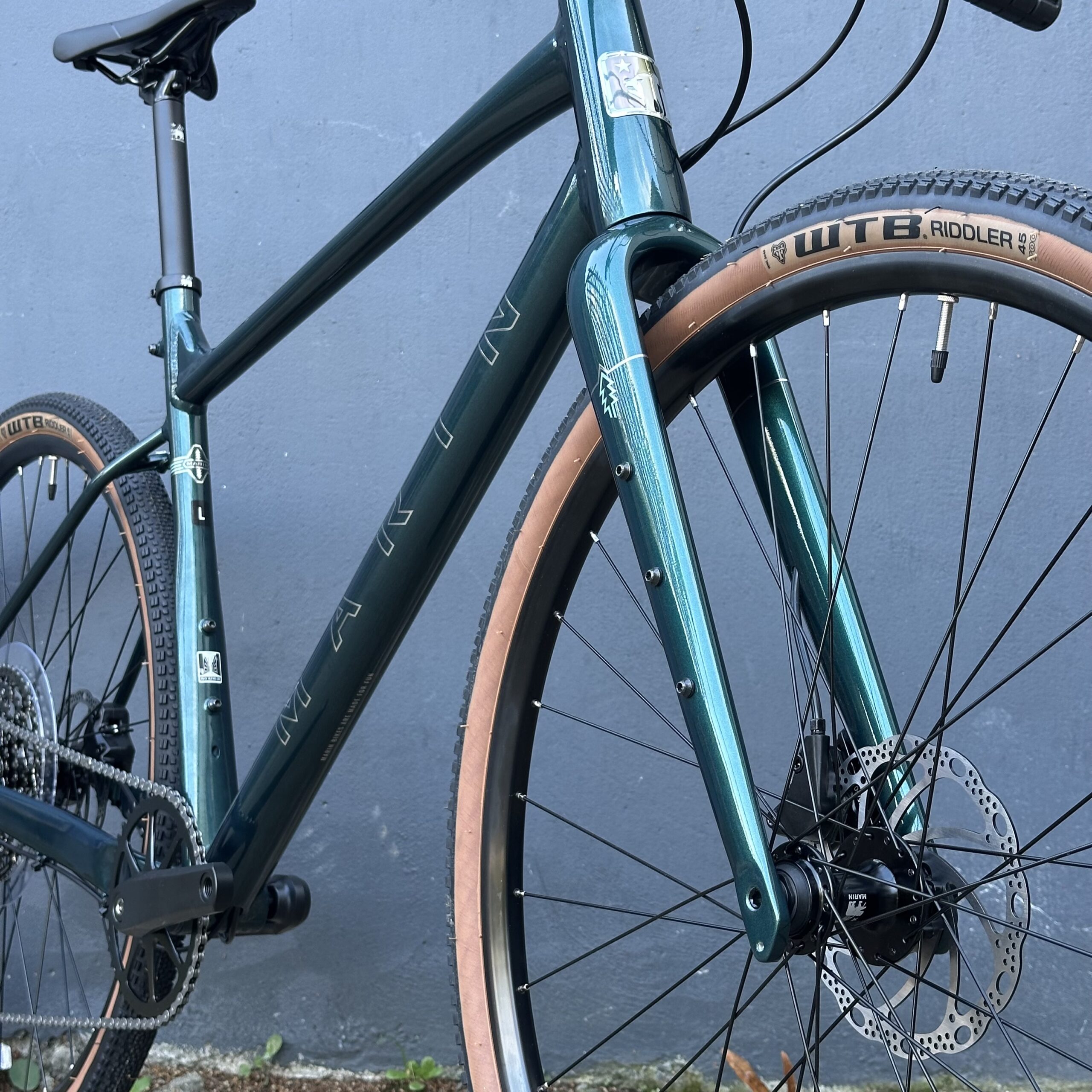 MARIN DSX 1 2026 - Green/Silver - Vélo Gravel guidon plat – Image 2