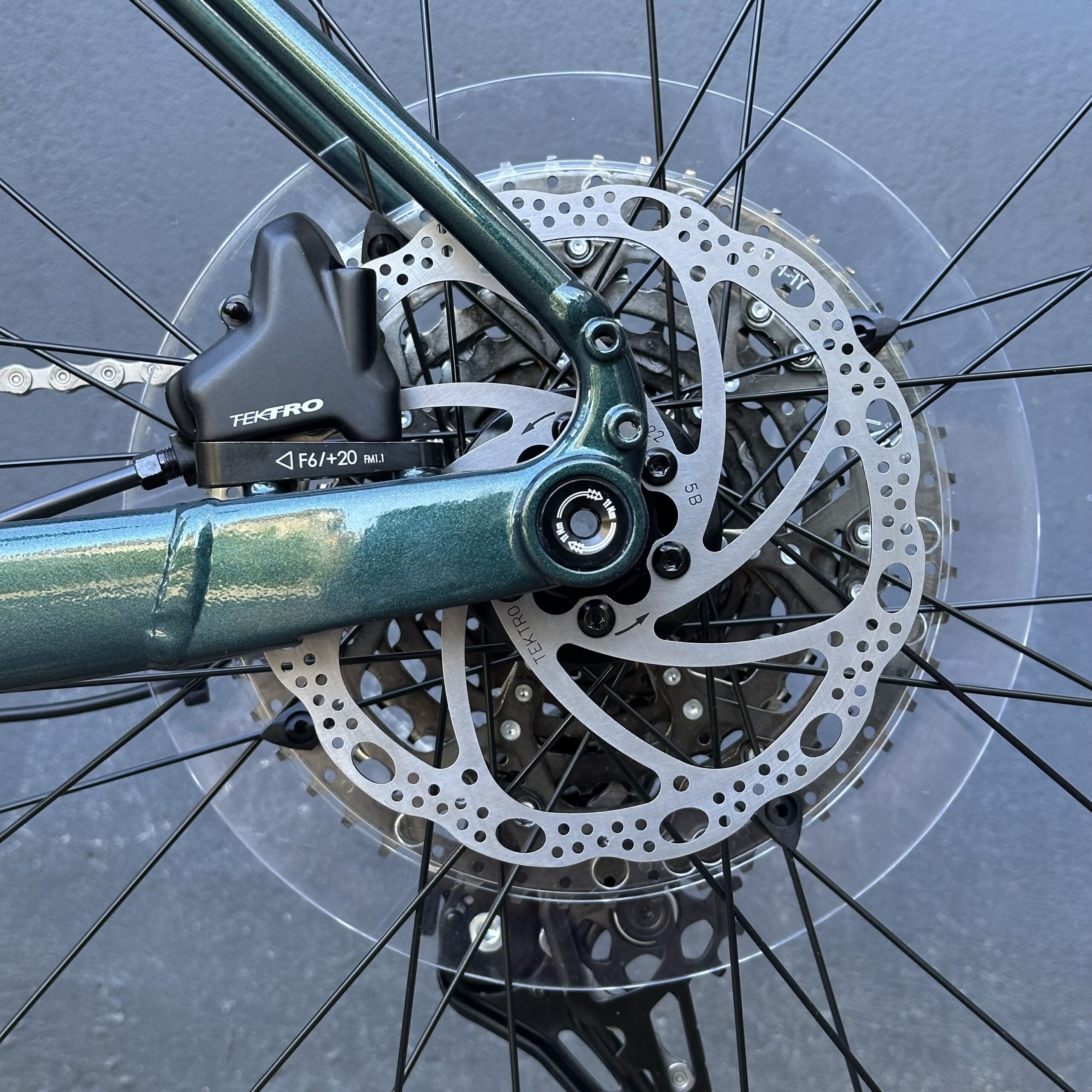 MARIN DSX 1 2026 - Green/Silver - Vélo Gravel guidon plat – Image 7