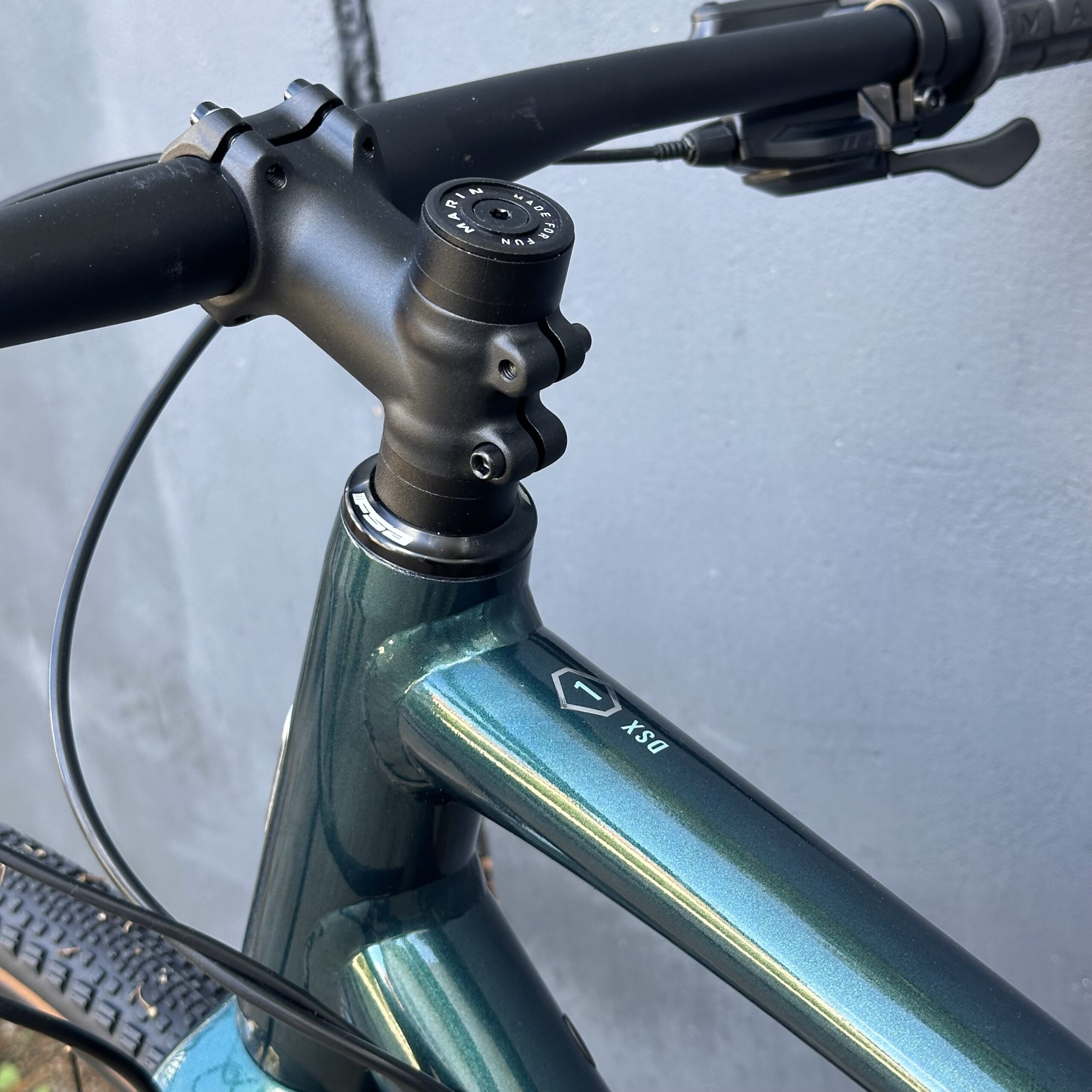 MARIN DSX 1 2026 - Green/Silver - Vélo Gravel guidon plat – Image 9