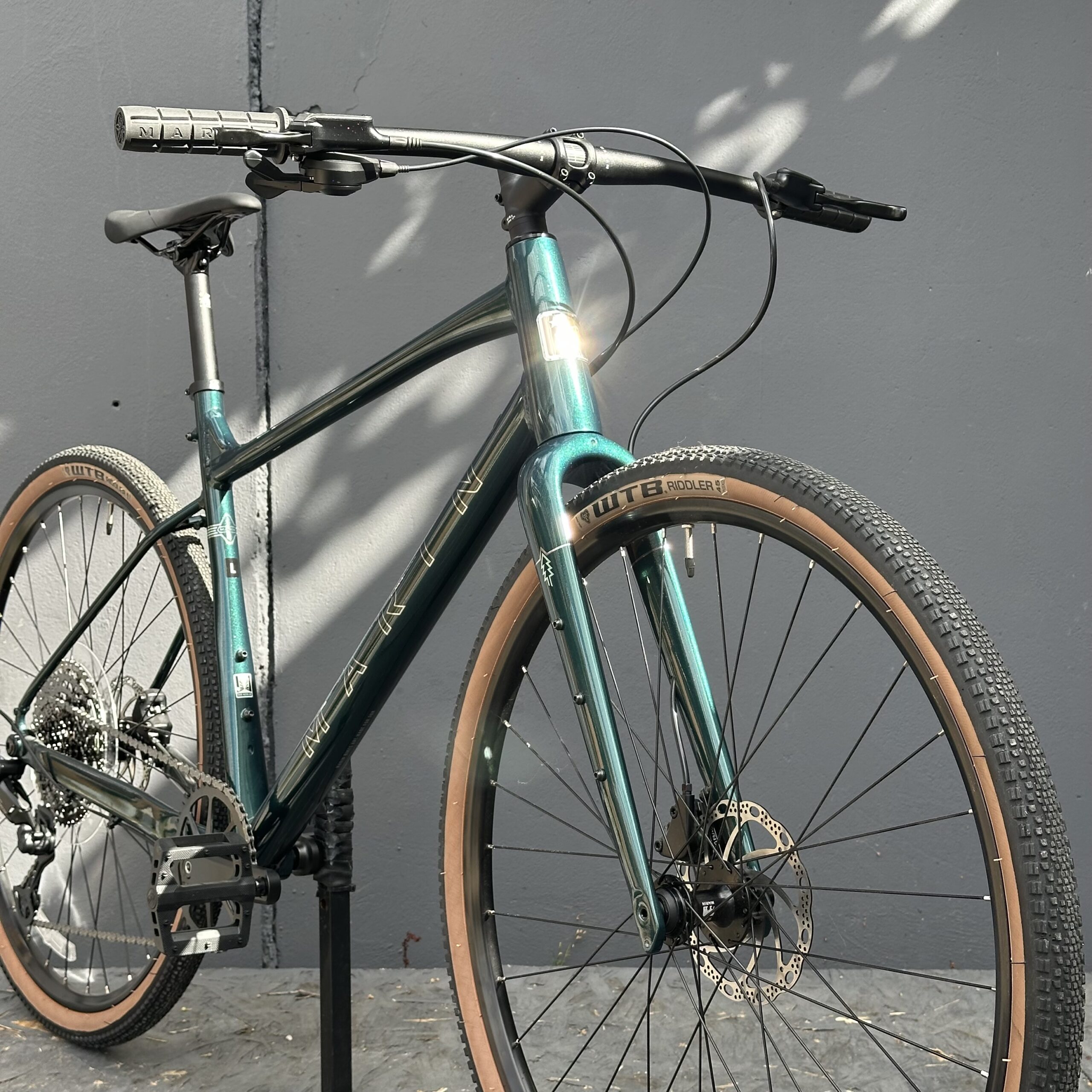 MARIN DSX 1 2026 | Green/Silver | Vélo Gravel guidon plat – Image 2