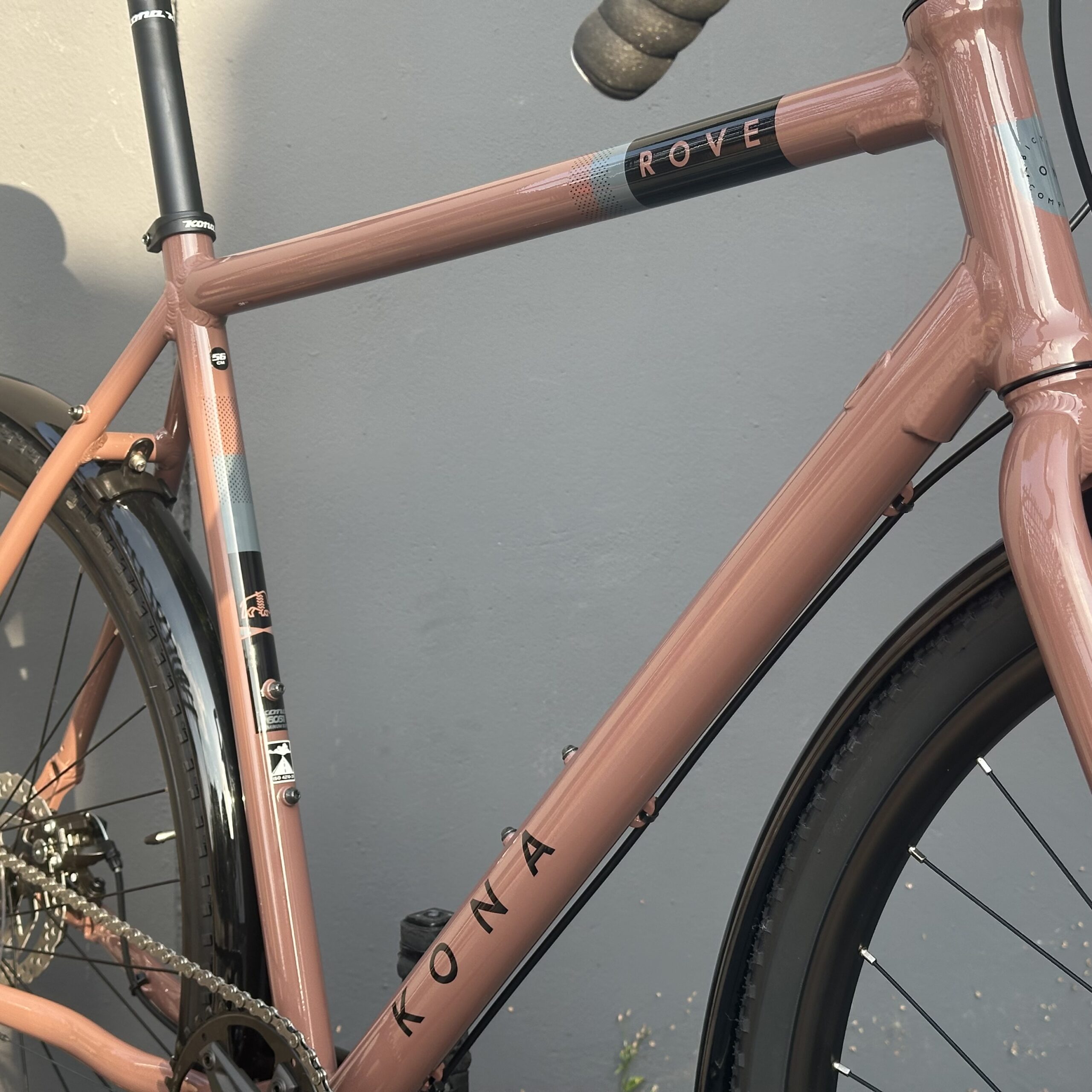 KONA Rove AL/DL 2026 37e | Gravel Aluminium équipé | Rose cuivré – Image 4