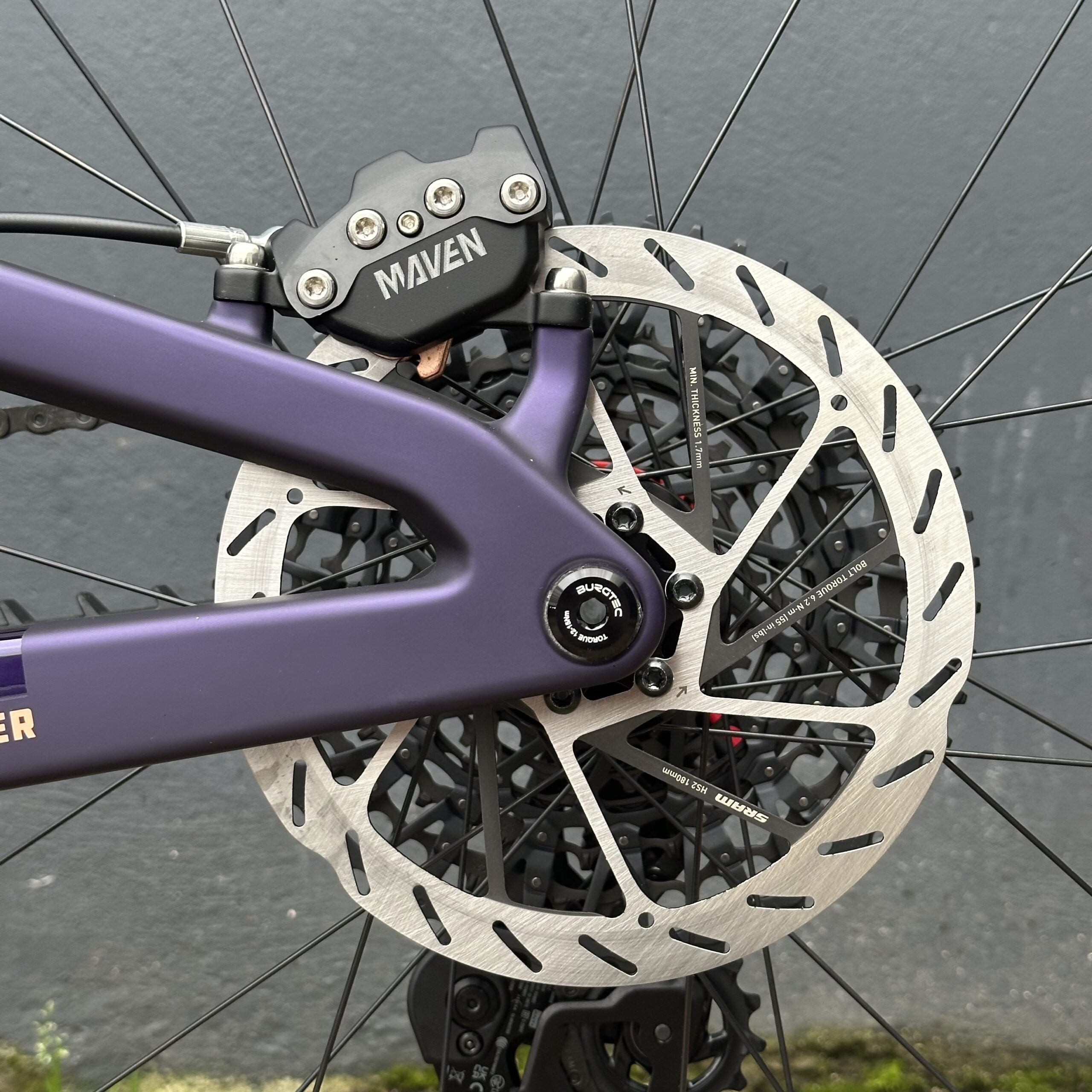 SANTA CRUZ Hightower CC 2026 - XO AXS RSV - Matte Deep Purple – Image 8