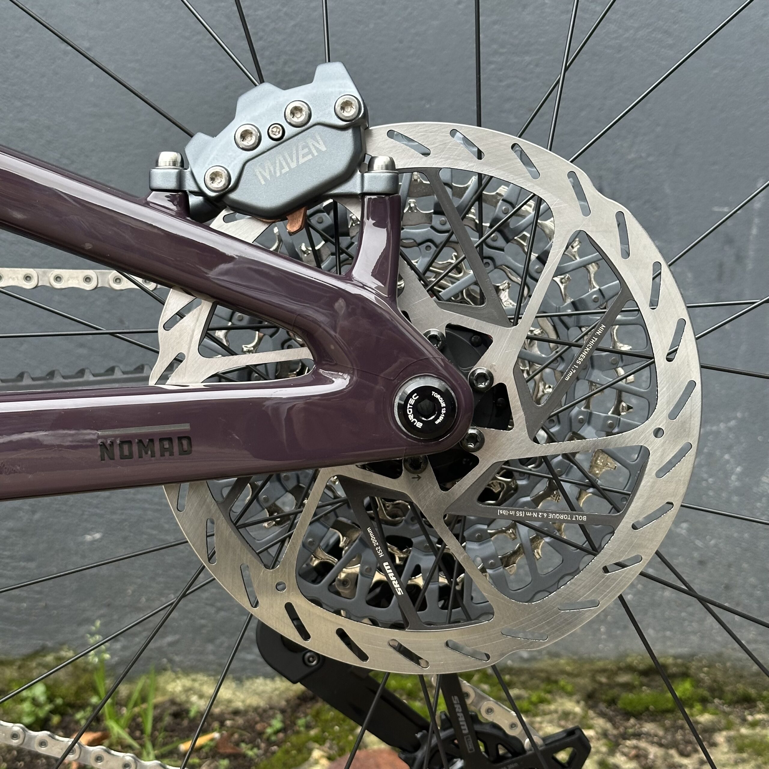 SANTA CRUZ Nomad 6 GX AXS | 2025 | Purple – Image 8
