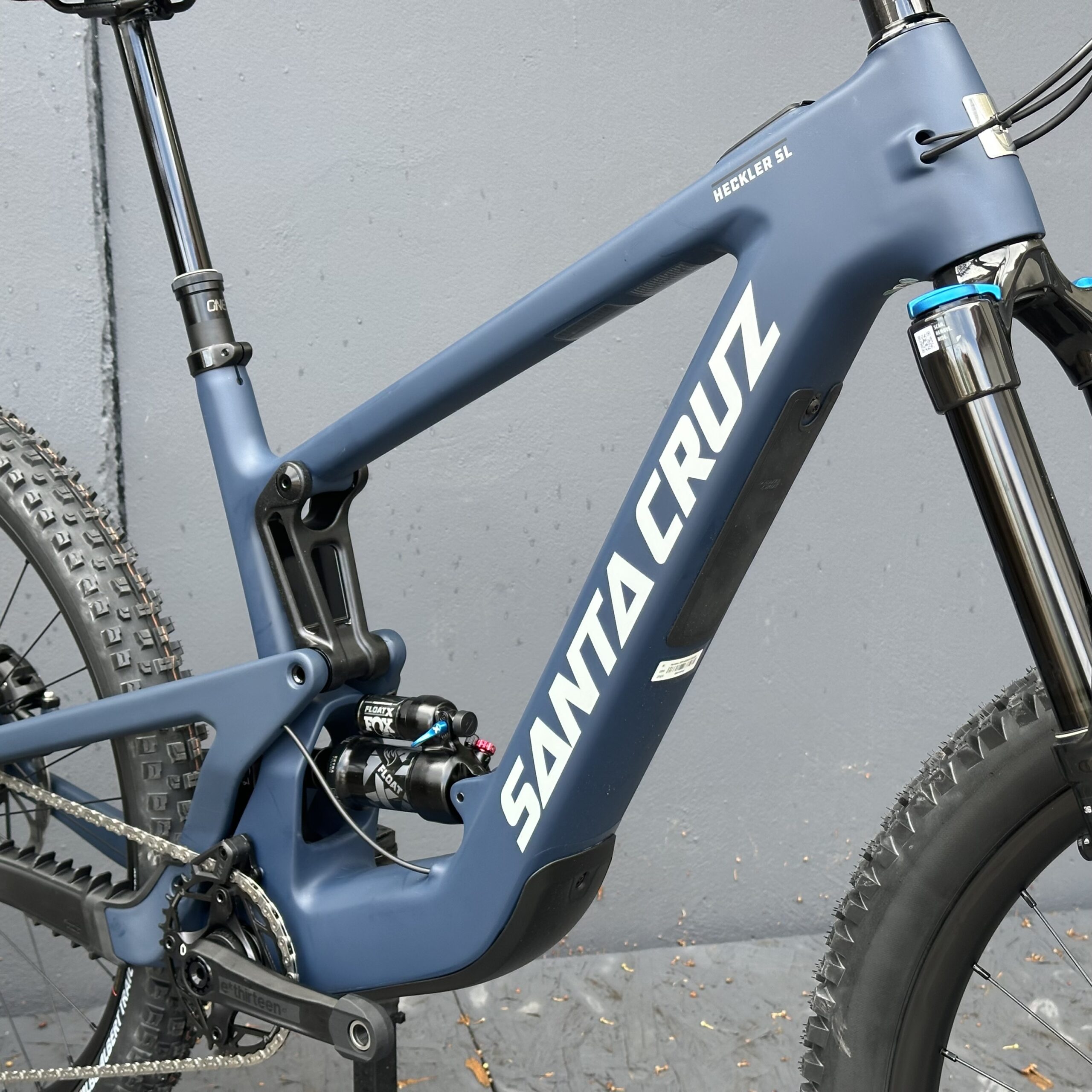 SANTA CRUZ Heckler SL 90 Promo - Matte Dark Blue – Image 3