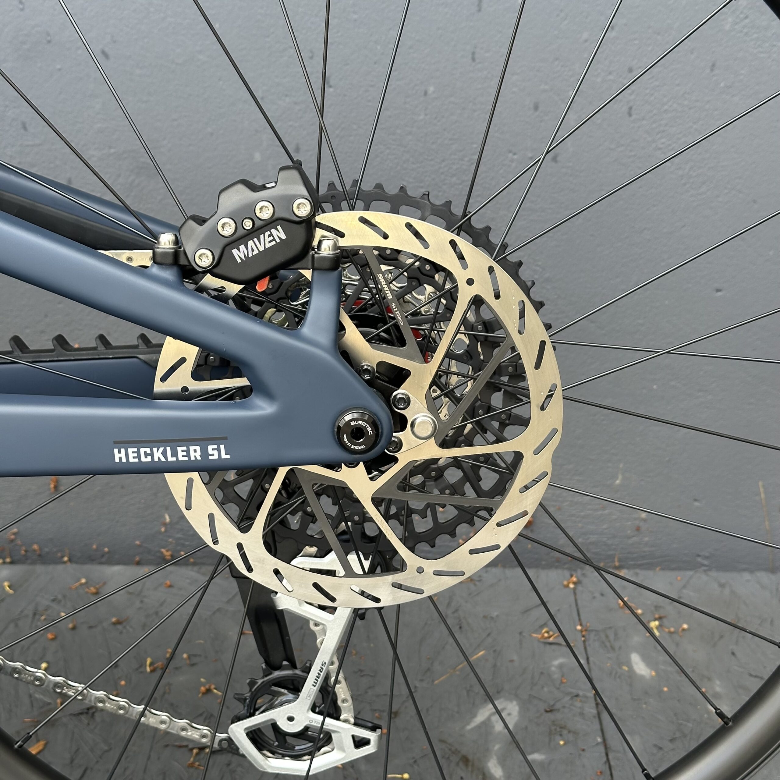 SANTA CRUZ Heckler SL 90 Promo - Matte Dark Blue – Image 11