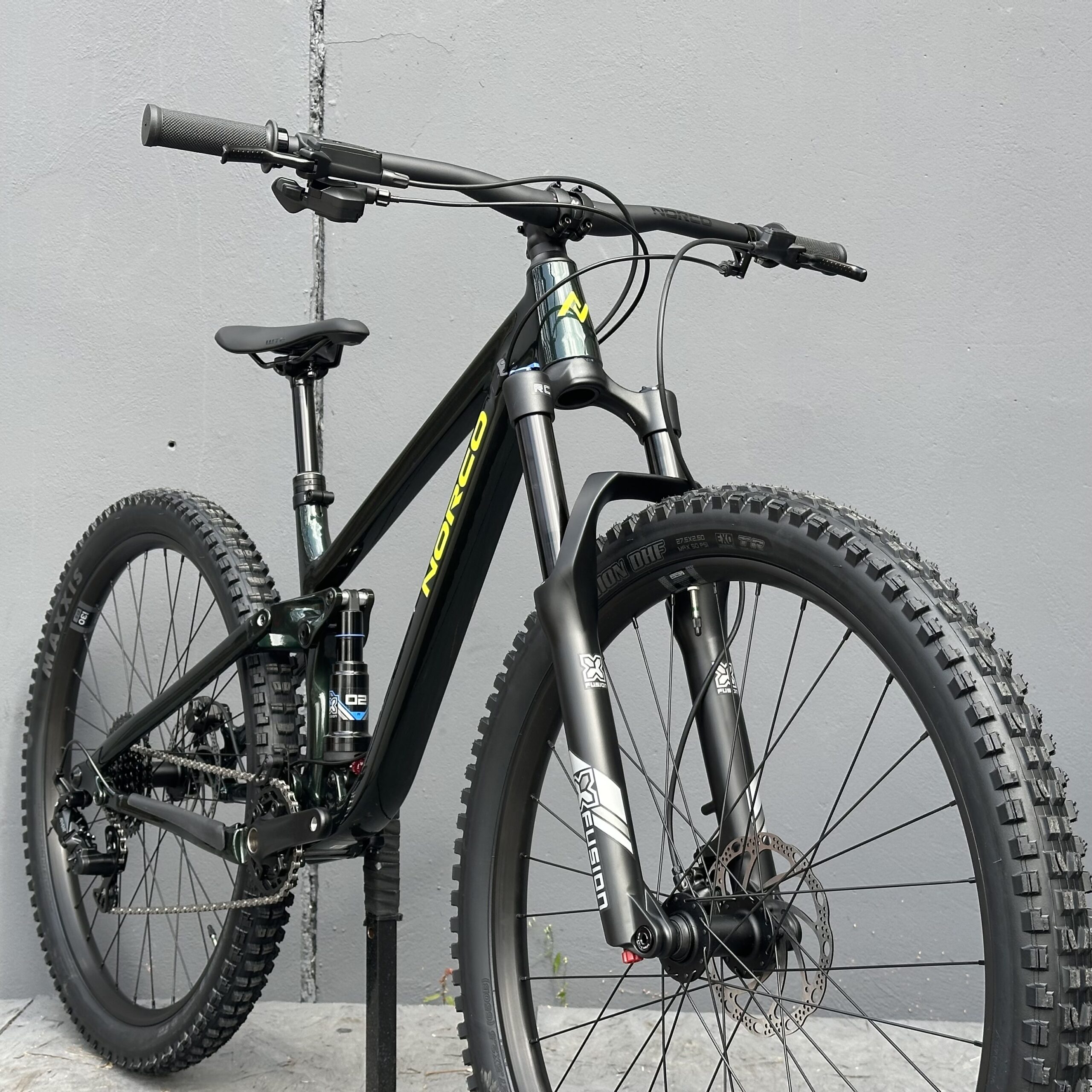 NORCO Fluid FS 27.5 Youth | 2026 | Metallic Green – Image 2