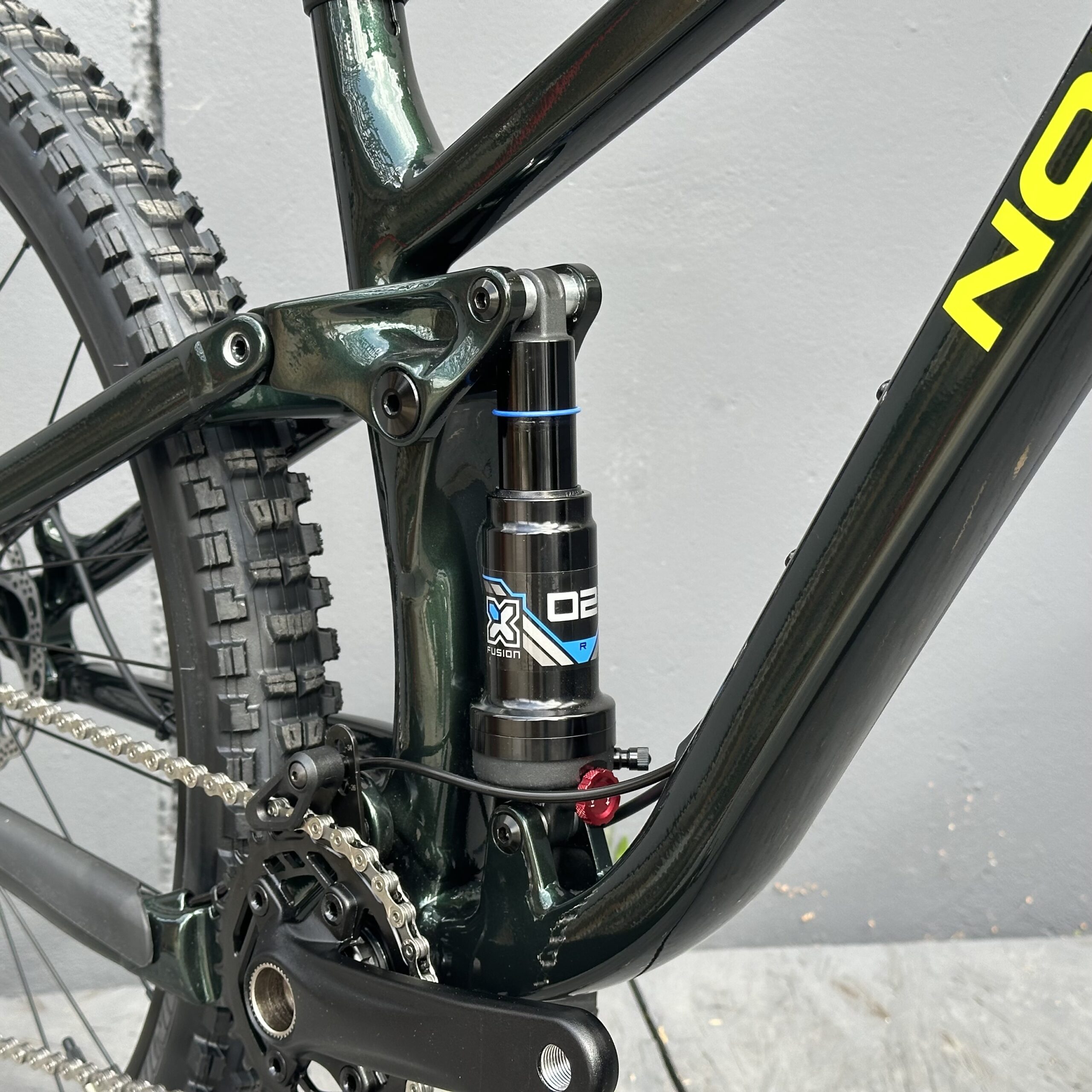 NORCO Fluid FS 27.5 Youth | 2026 | Metallic Green – Image 4