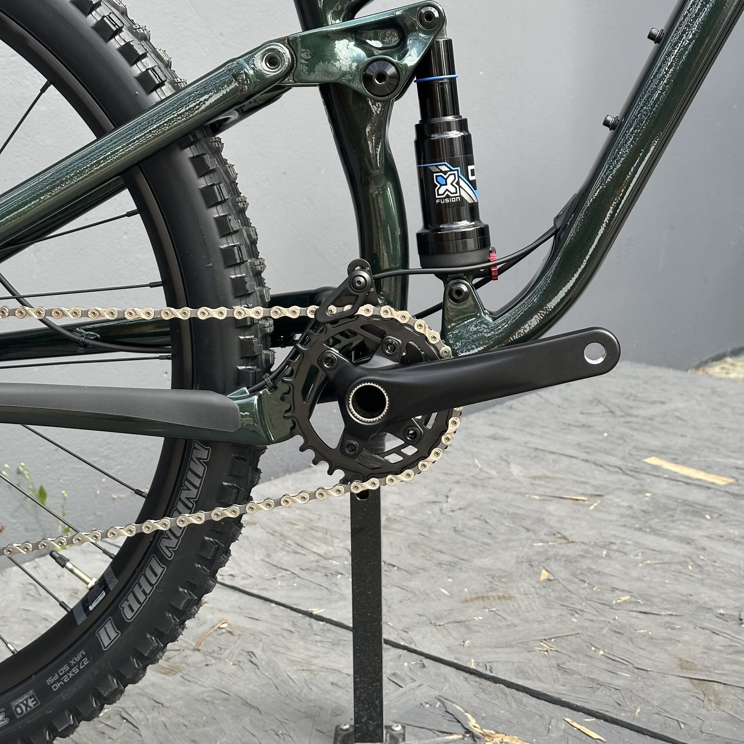 NORCO Fluid FS 27.5 Youth | 2026 | Metallic Green – Image 6