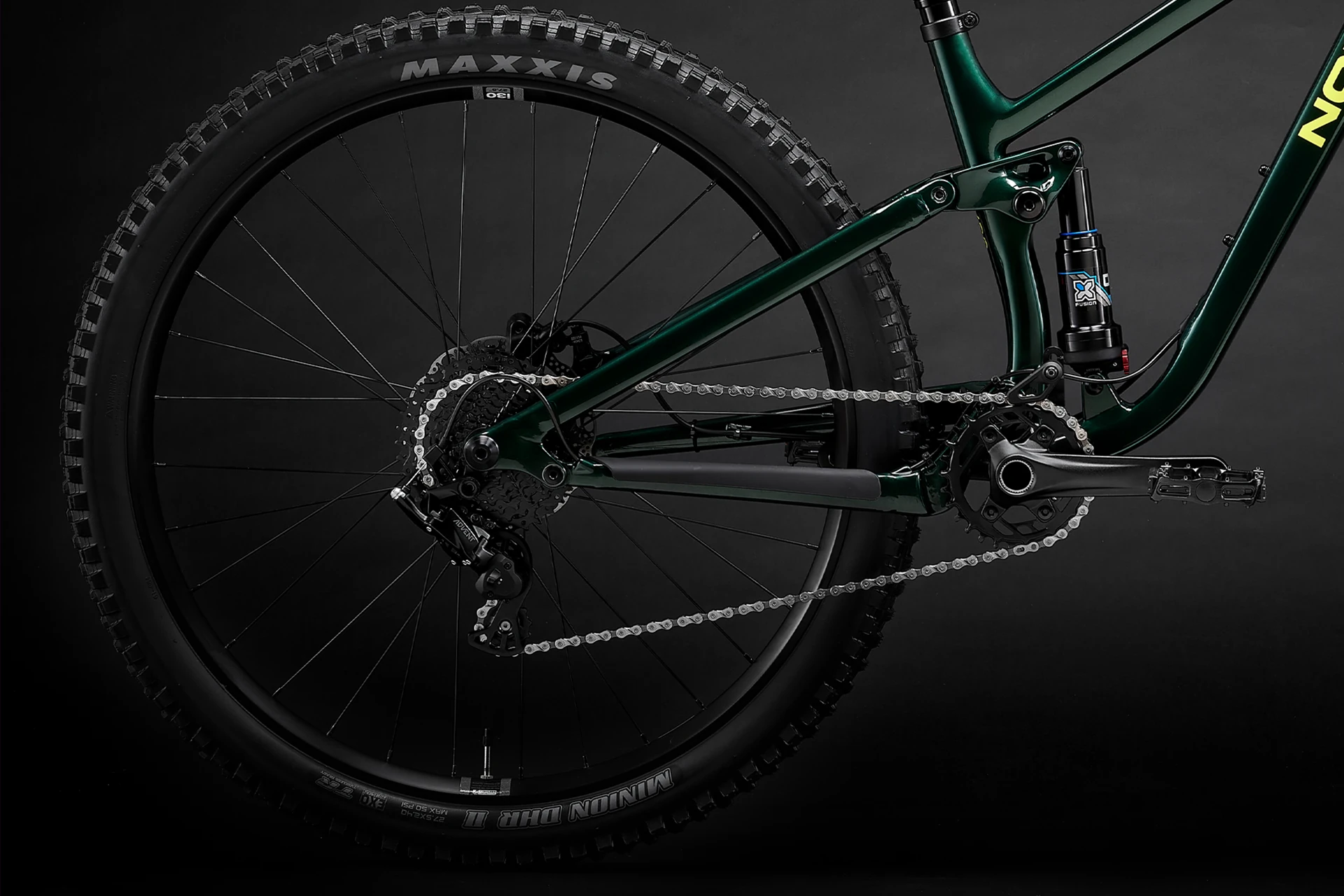 NORCO Fluid FS 27.5 Youth | 2026 | Metallic Green – Image 7