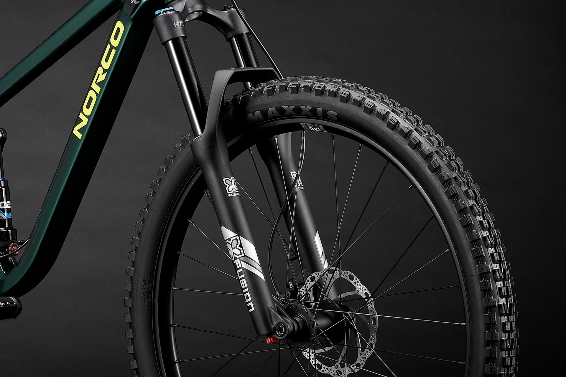NORCO Fluid FS 27.5 Youth | 2026 | Metallic Green – Image 6