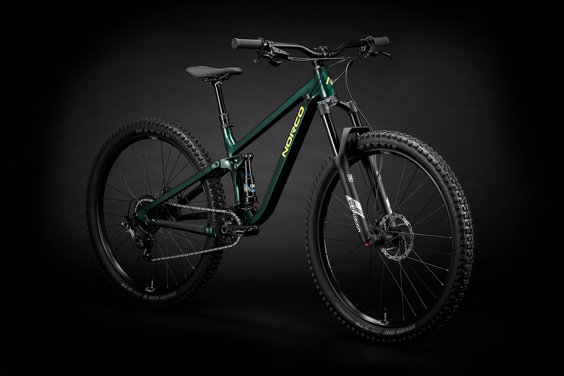 NORCO Fluid FS 27.5 Youth | 2026 | Metallic Green – Image 2