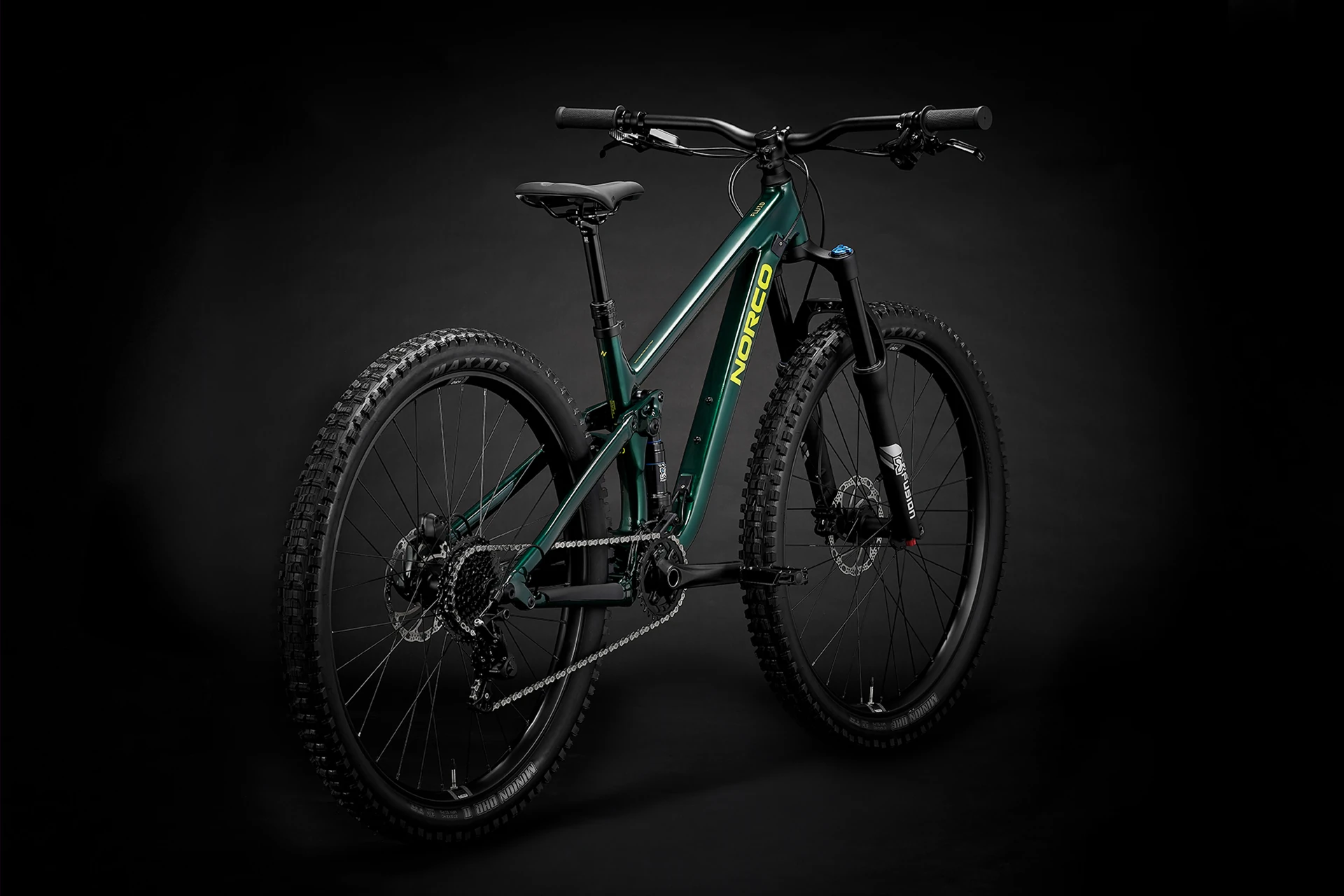 NORCO Fluid FS 27.5 Youth | 2026 | Metallic Green – Image 3