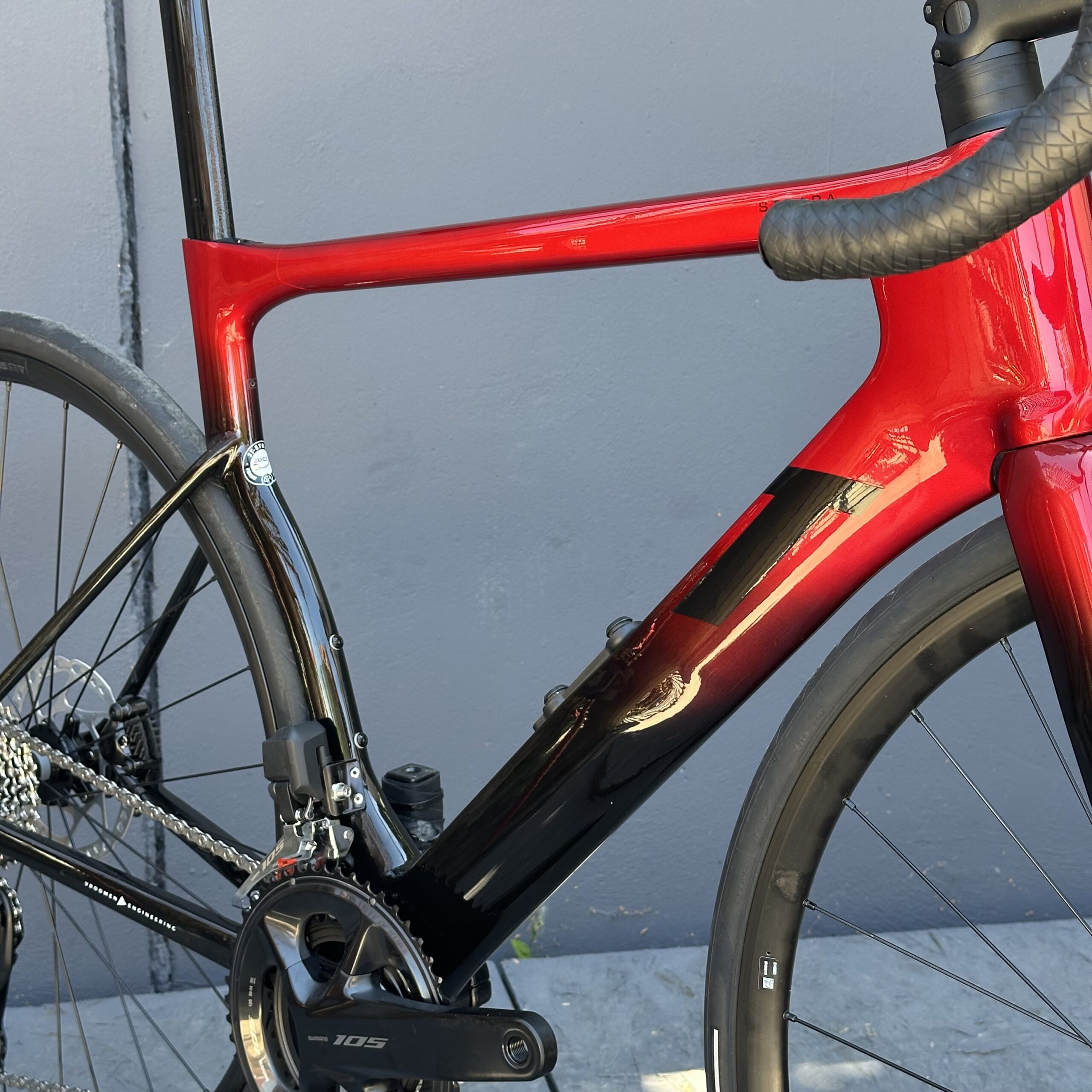 3T Strada 105 Di2 | Vélo de route Carbone | Taille 54 – Image 3