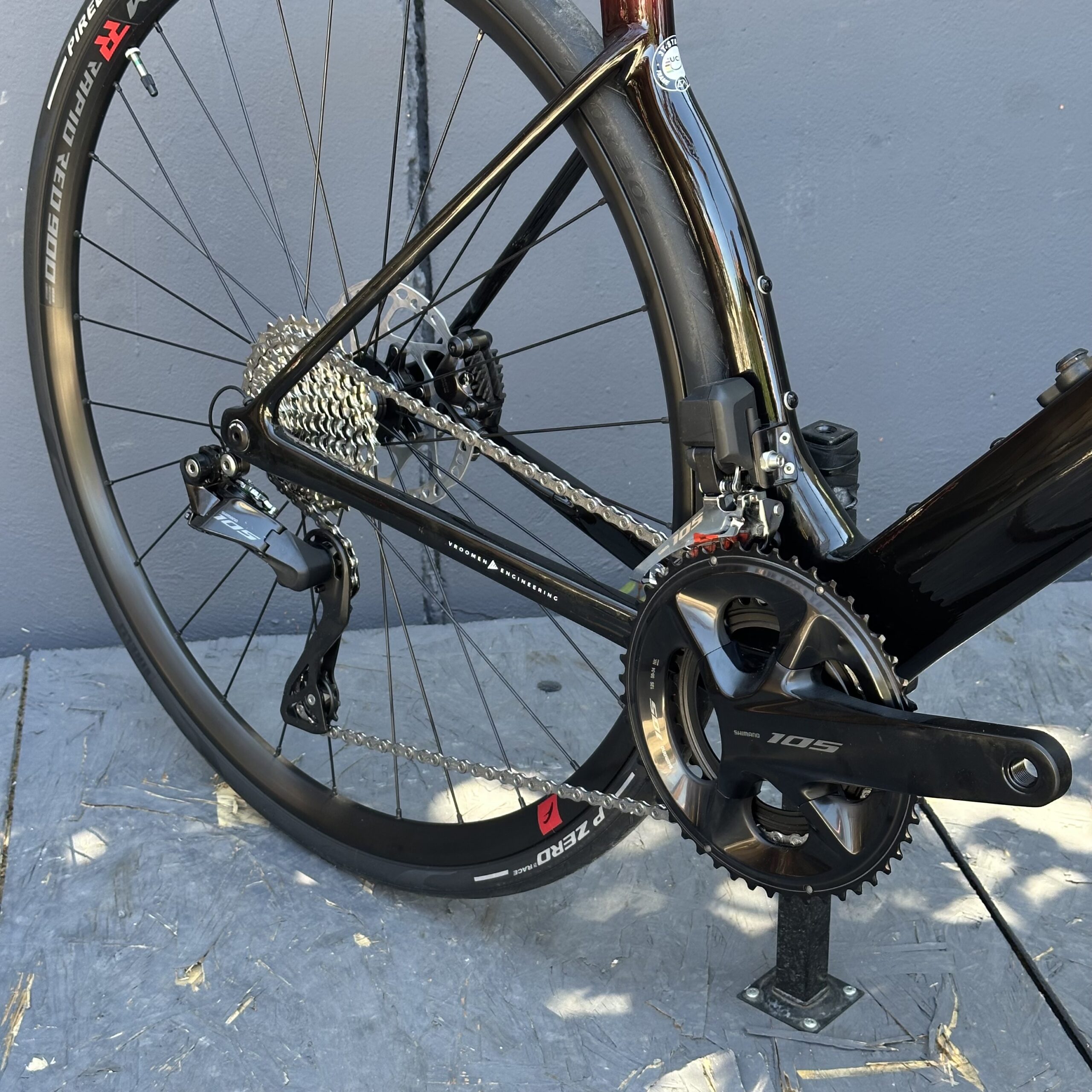 3T Strada 105 Di2 | Vélo de route Carbone | Taille 54 – Image 4