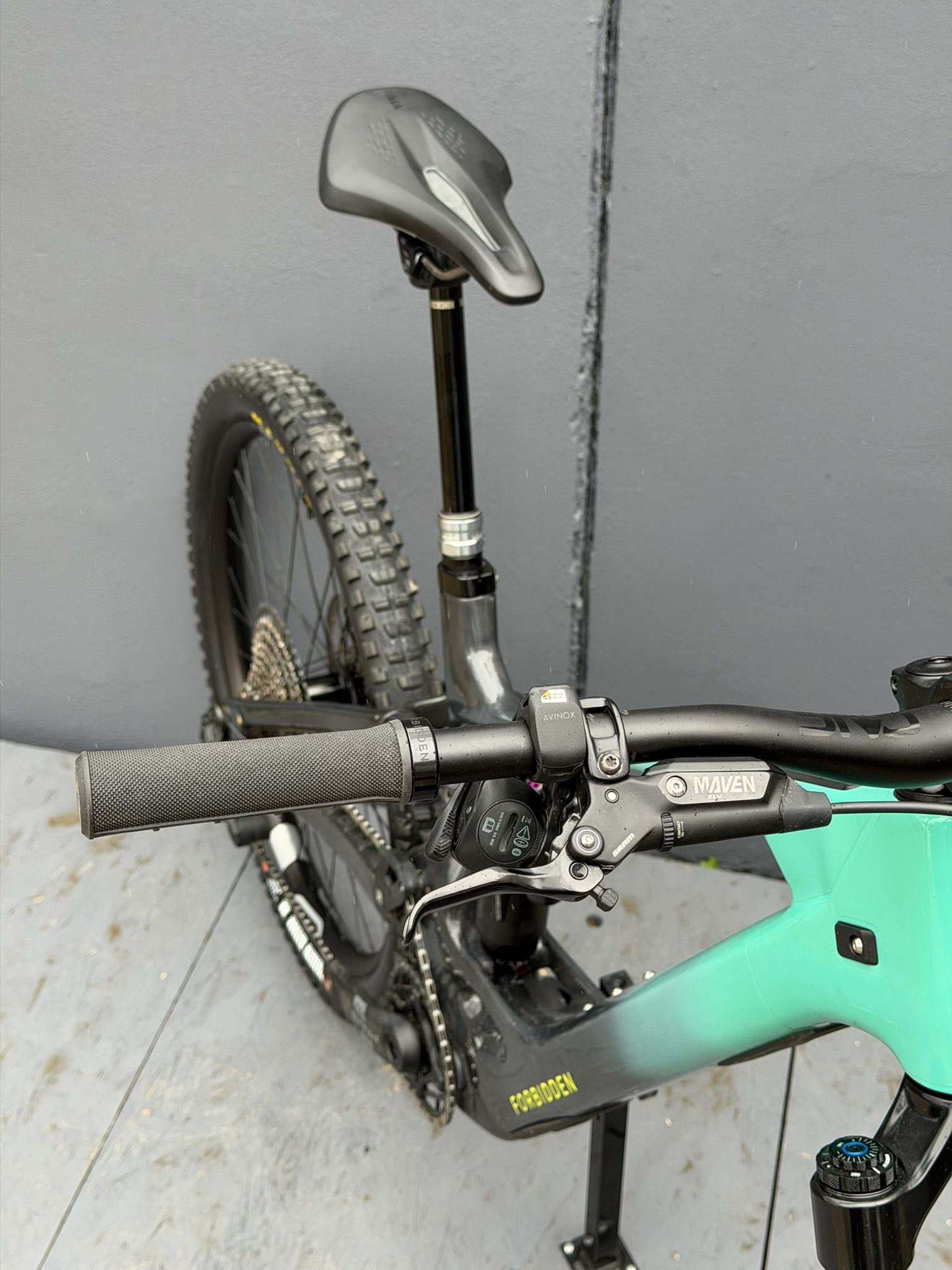 FORBIDDEN Druid CorE 2 Occasion | DJI Avinox M1 | Carbone / Turquoise – Image 6