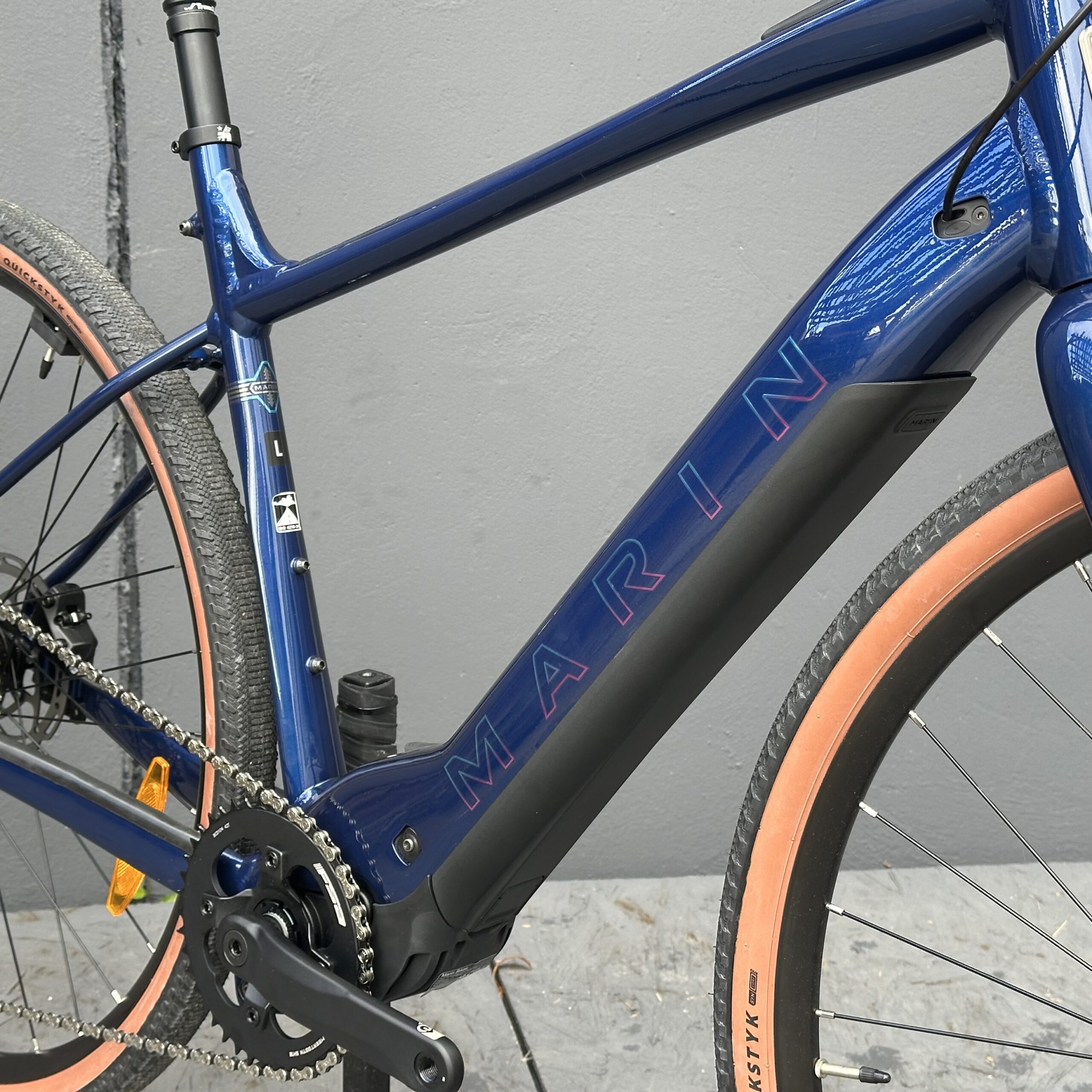 MARIN DSX E 2026 | Dark Blue | Vélo Gravel éléctrique guidon plat – Image 3