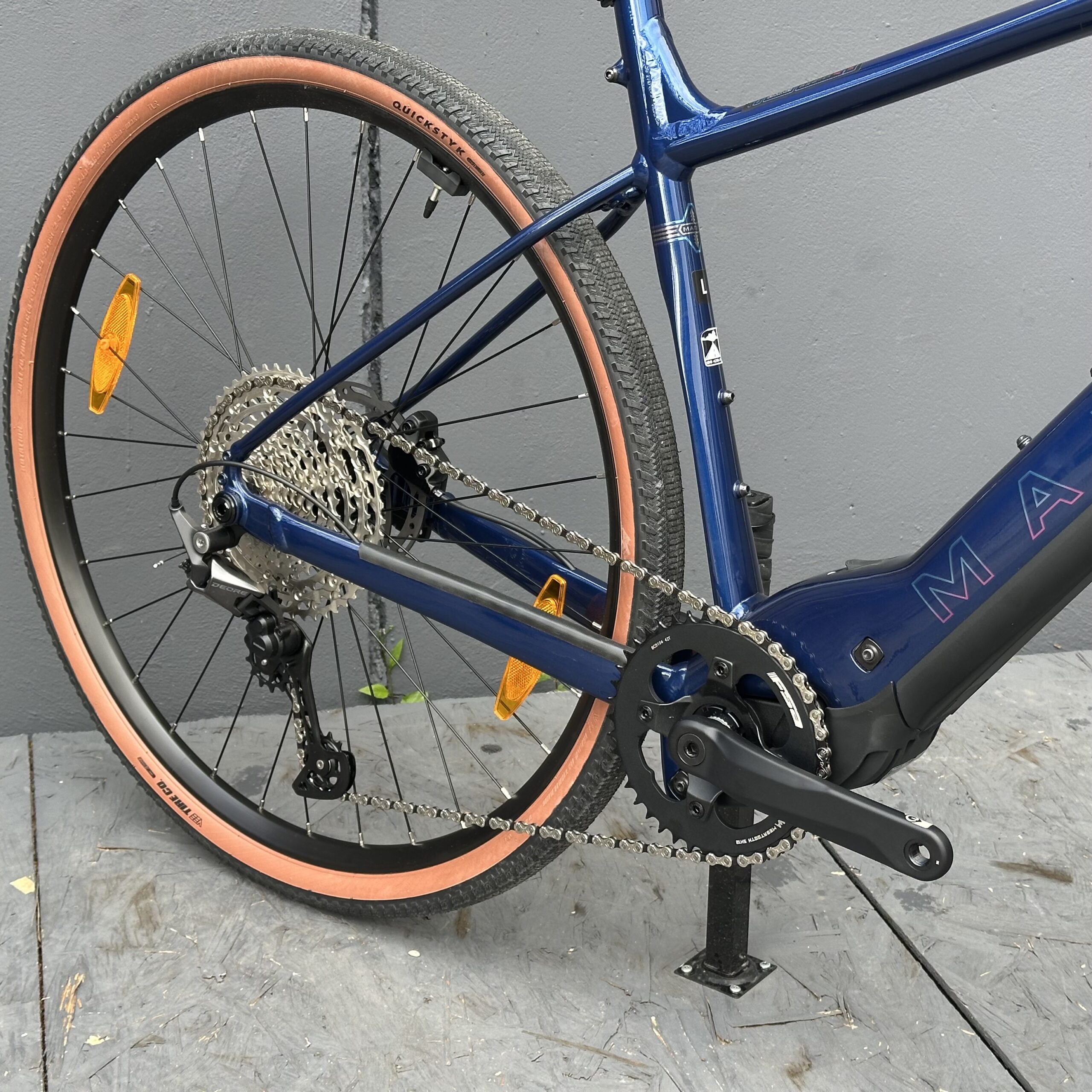 MARIN DSX E 2026 | Dark Blue | Vélo Gravel éléctrique guidon plat – Image 4