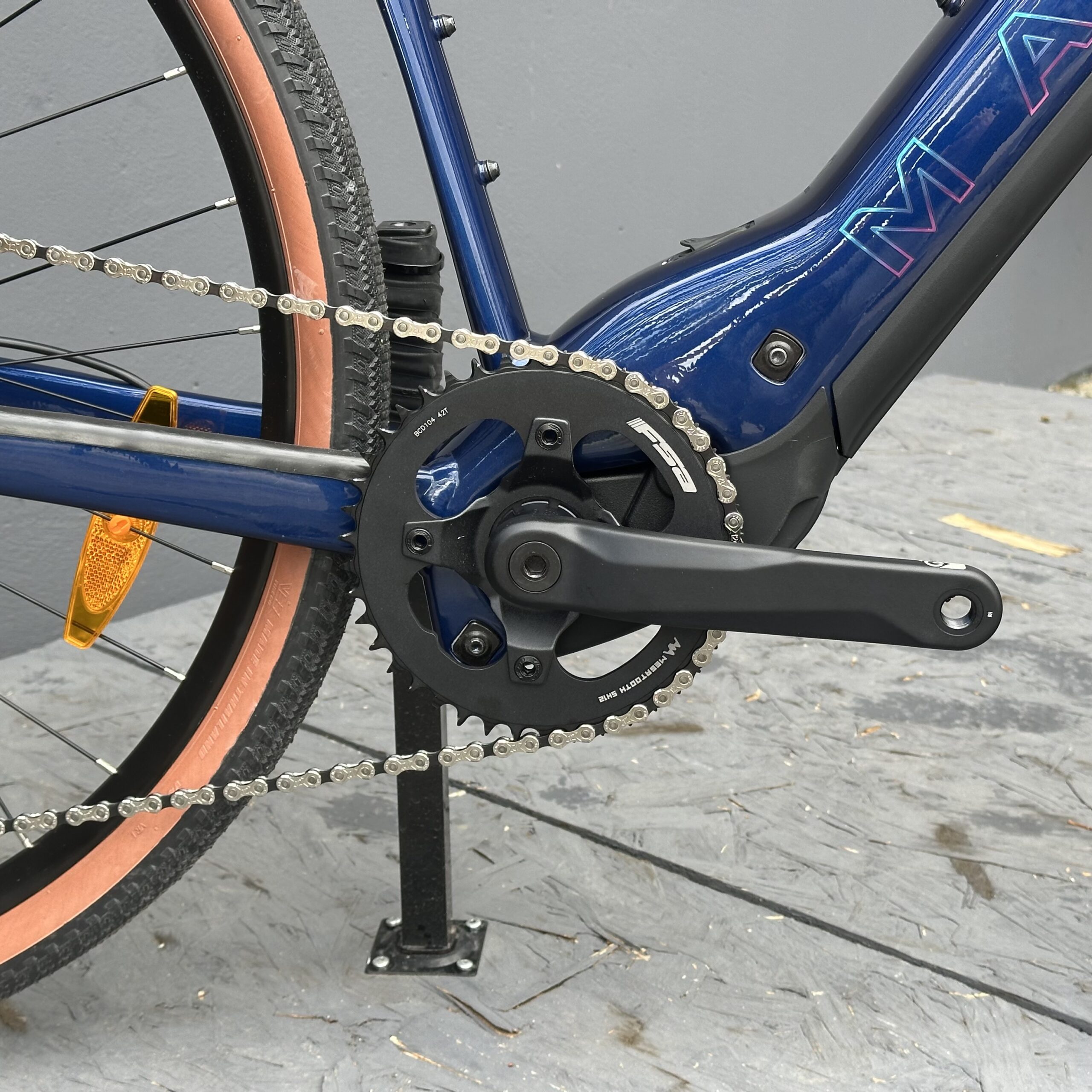 MARIN DSX E 2026 | Dark Blue | Vélo Gravel éléctrique guidon plat – Image 5
