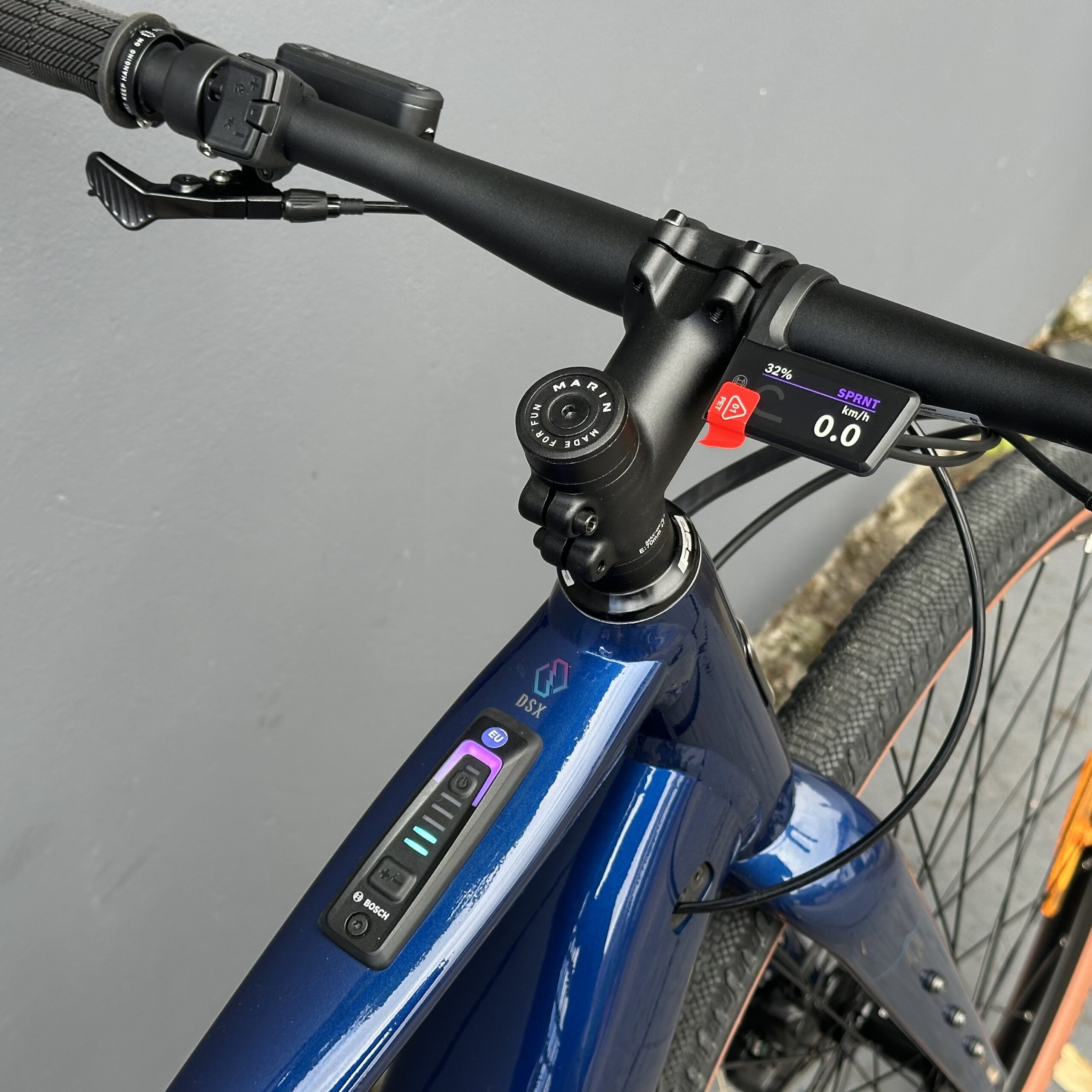 MARIN DSX E 2026 | Dark Blue | Vélo Gravel éléctrique guidon plat – Image 7