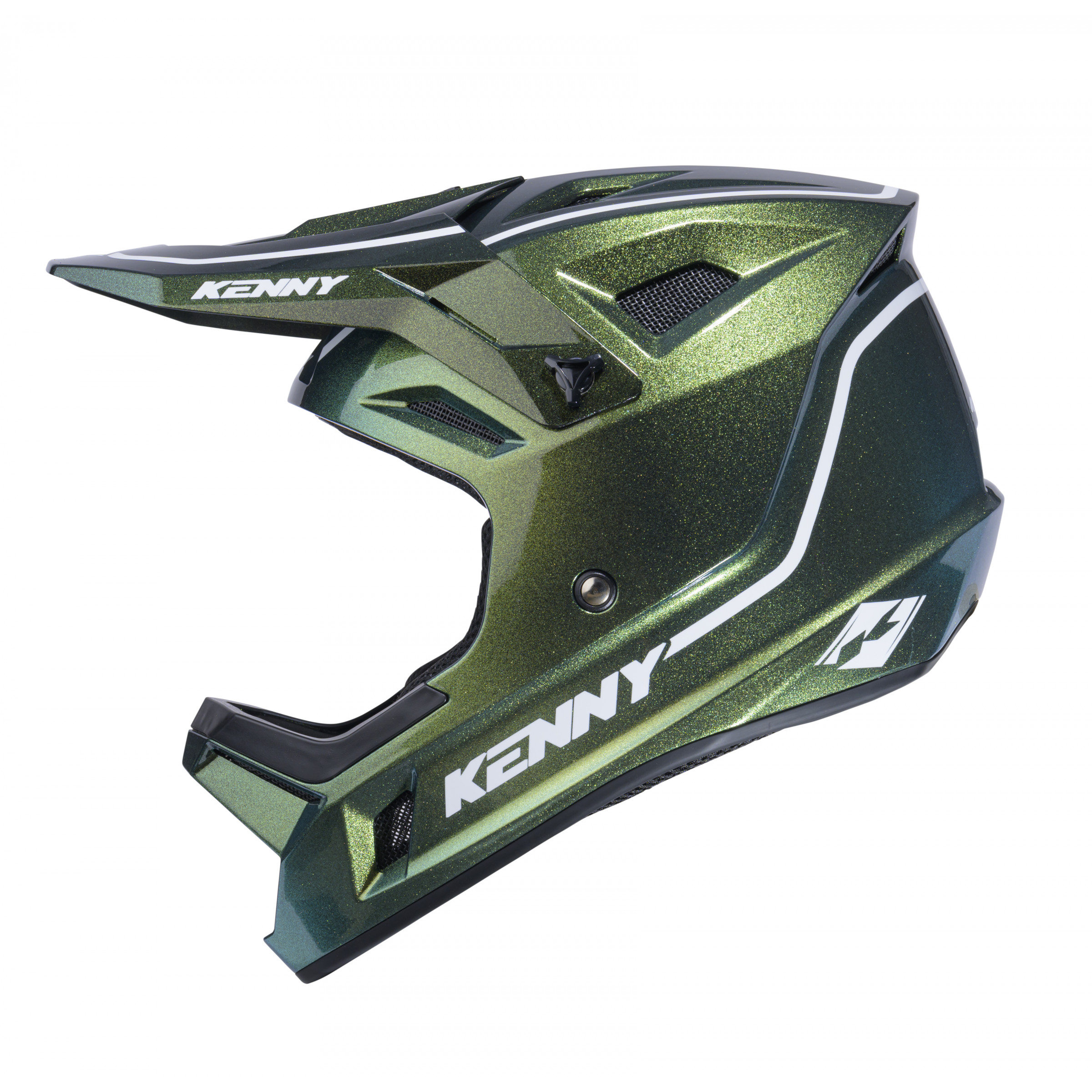 Casque KENNY Decade | Lunis Green | Promo -38% – Image 4