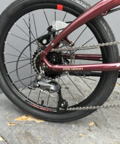 Polygon Urbano 3 2026 | Vélo Pliant | Rouge – Image 6