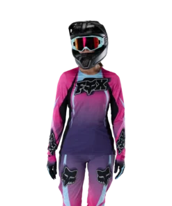 MAILLOT FOX FLEXAIR TS57 FEMME SPECIAL EDITION | ROSE – Image 3