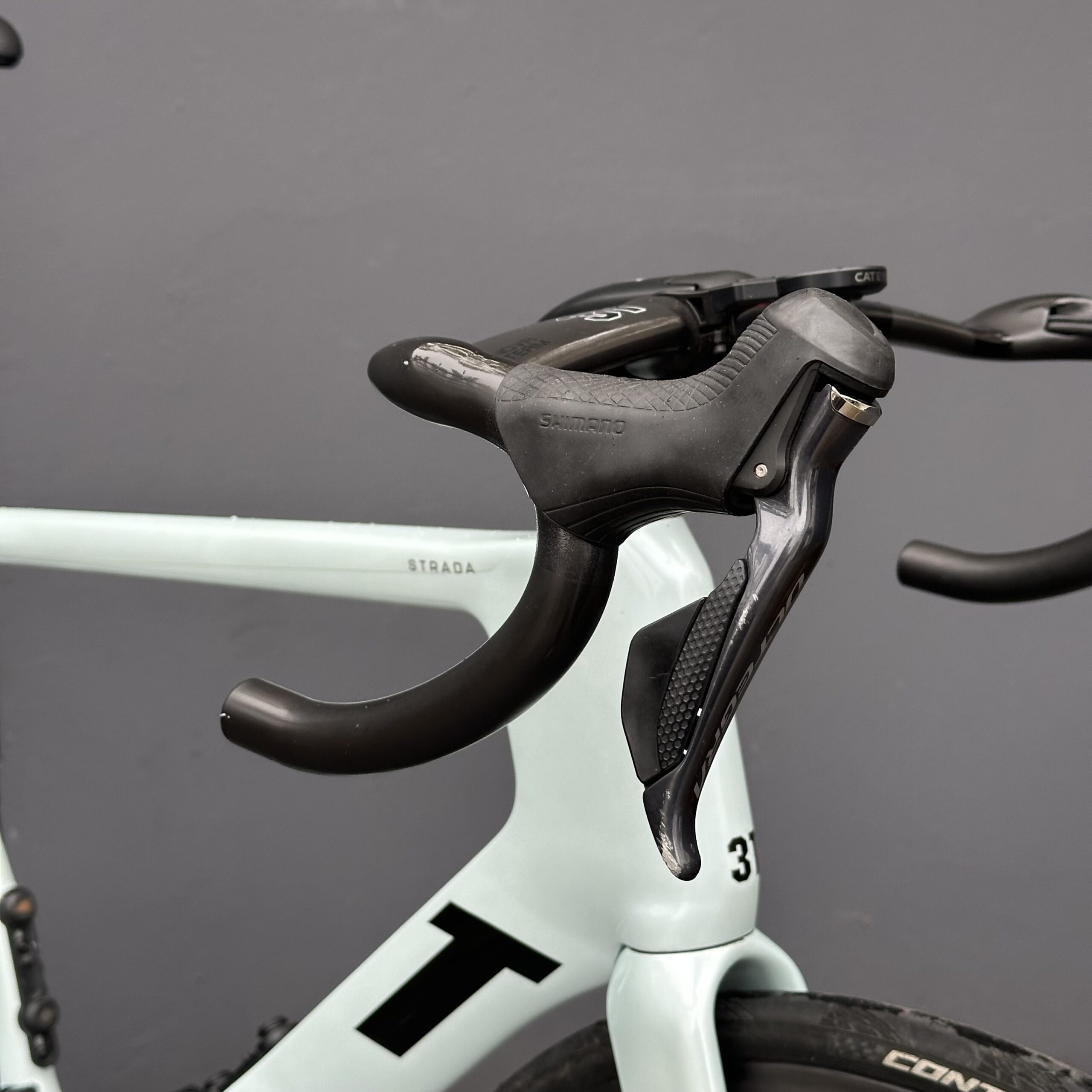 3T Strada ICR | Shimano Ultegra Di2 | Neve White | Demo Bike – Image 7