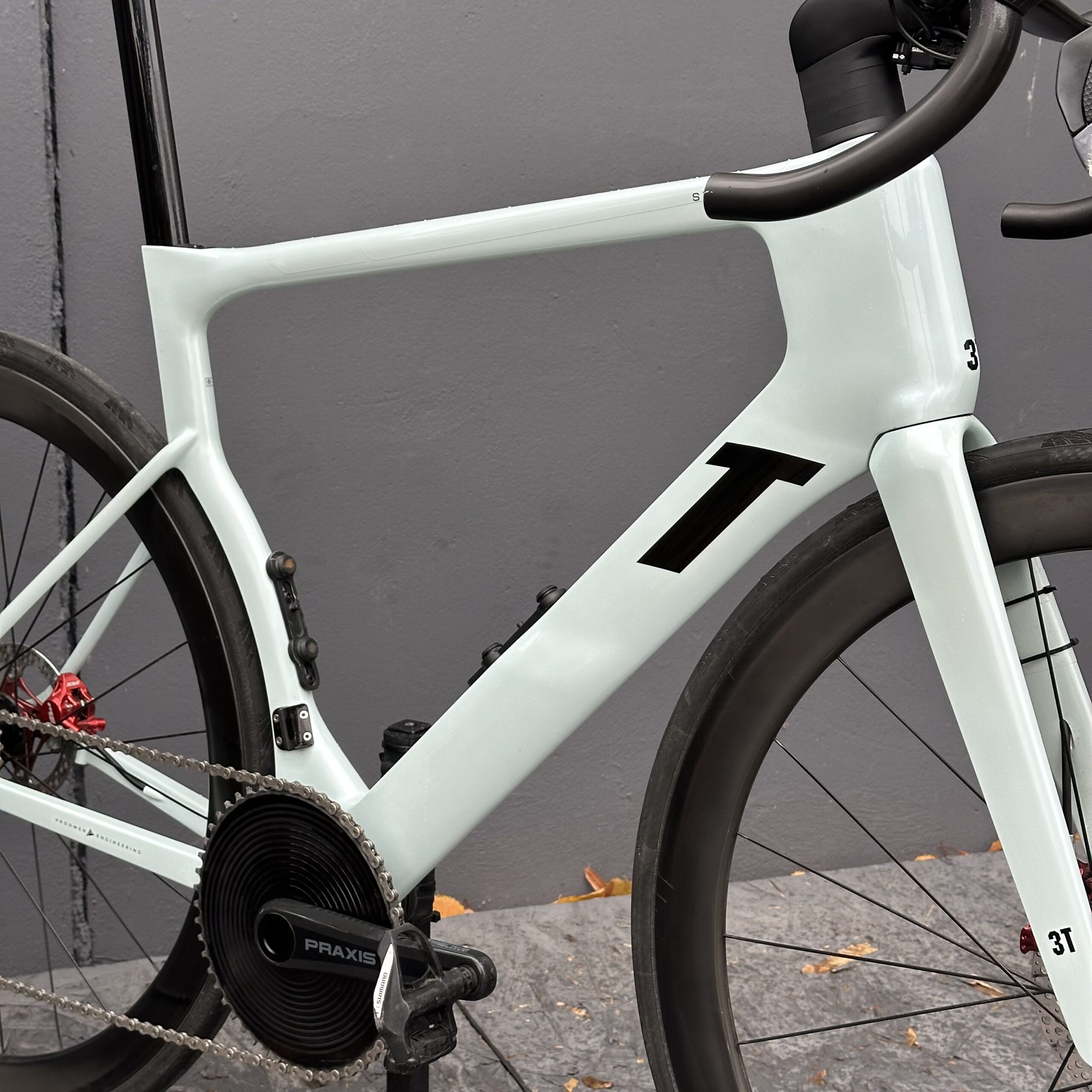 3T Strada ICR | Shimano Ultegra Di2 | Neve White | Demo Bike – Image 5