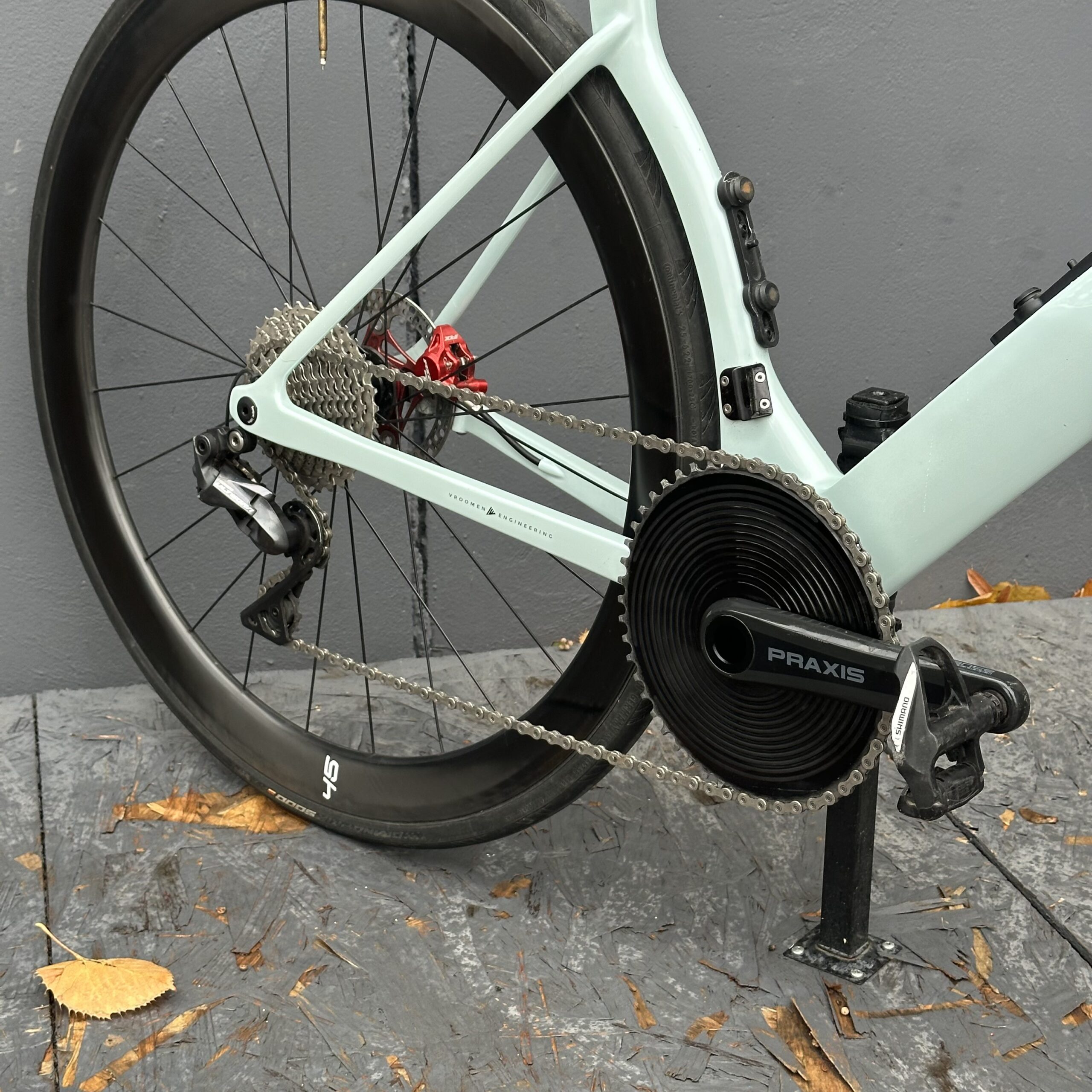 3T Strada ICR | Shimano Ultegra Di2 | Neve White | Demo Bike – Image 9